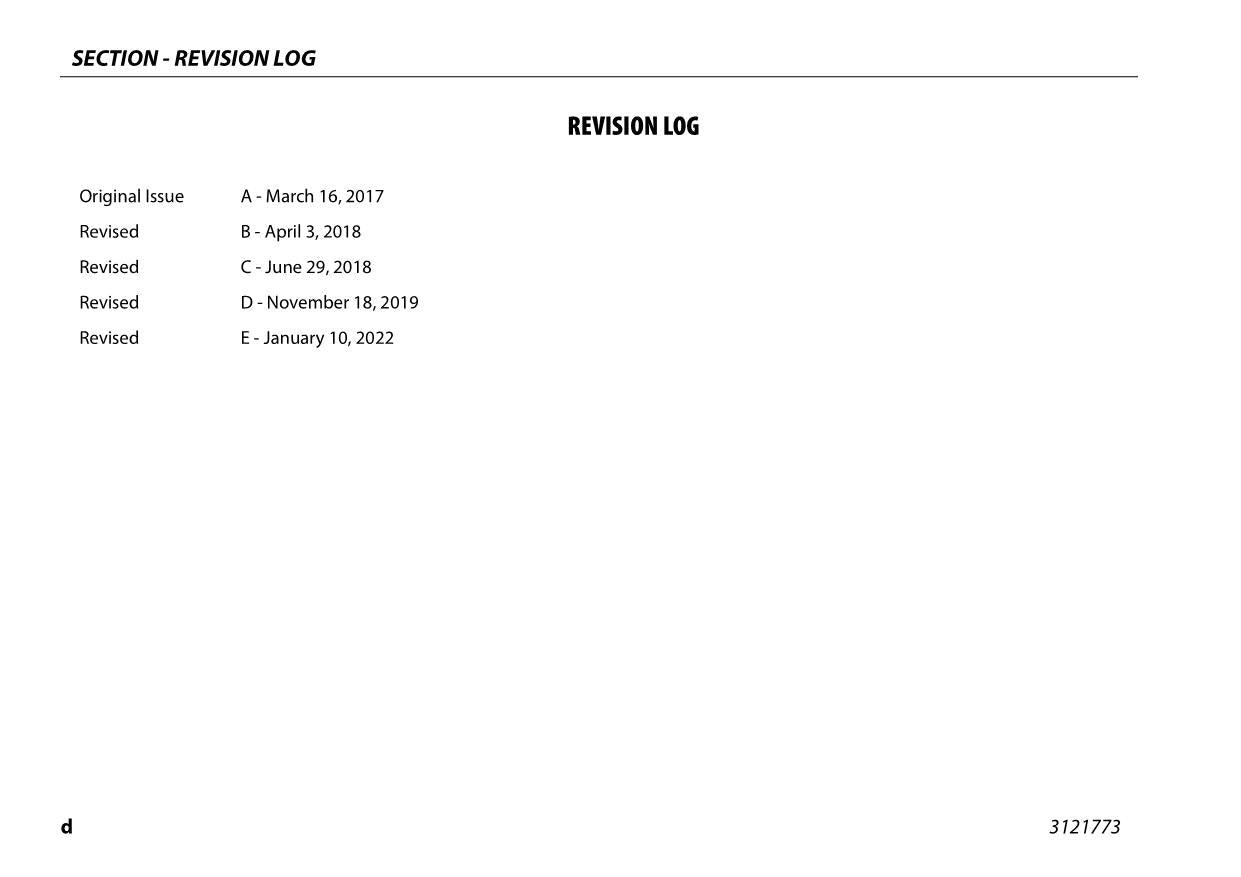 JLG X430AJ Compact Crawler Boom Maintenance Operation Operators Manual