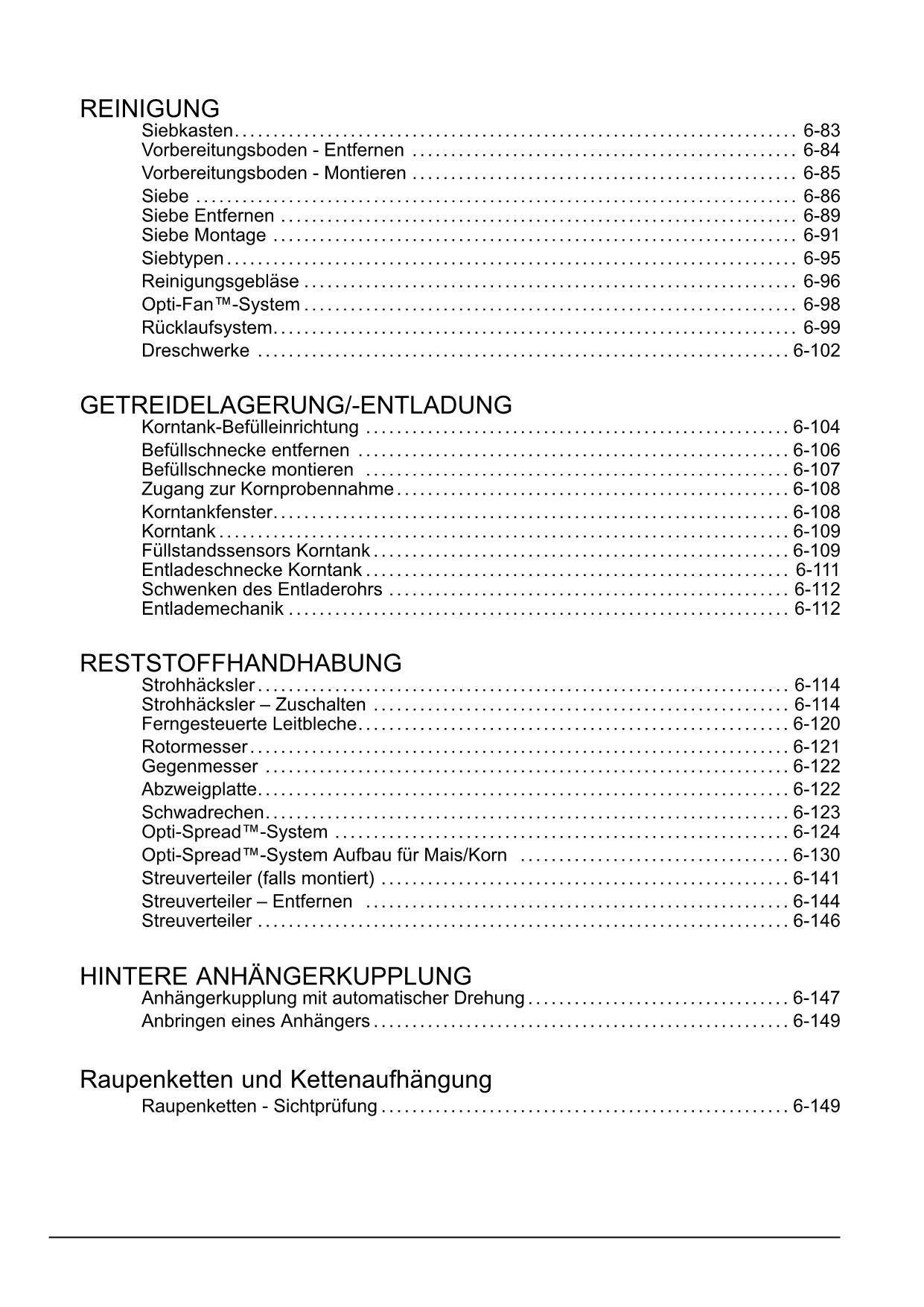 New Holland CX8 90 Mähdrescher Betriebsanleitung Ab 2001