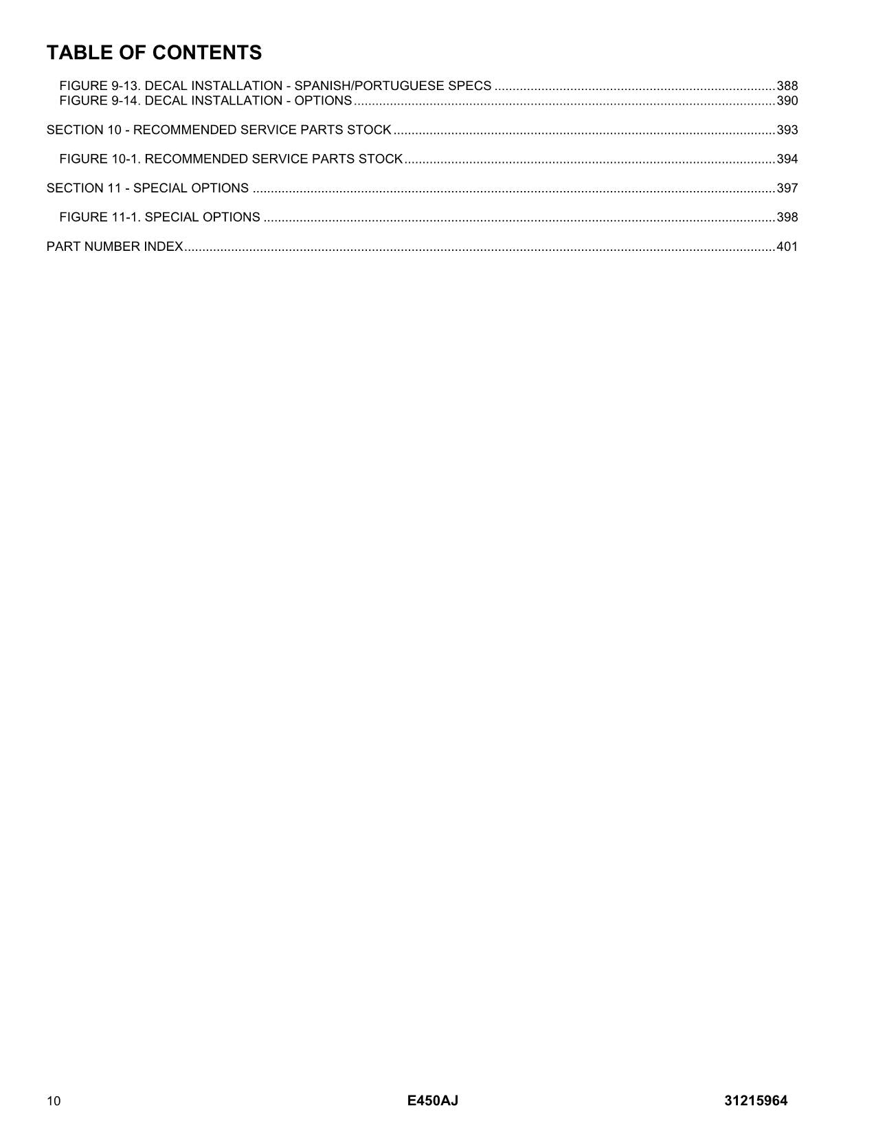 JLG E450AJ  Boom Lift Parts Catalog Manual