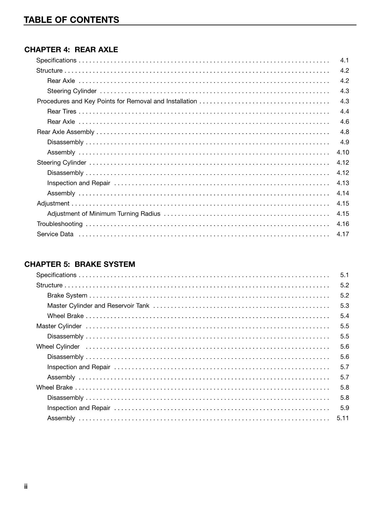 Caterpillar Lift Truck EC35N EC40N EC45N EC55N Forklift Service Manual