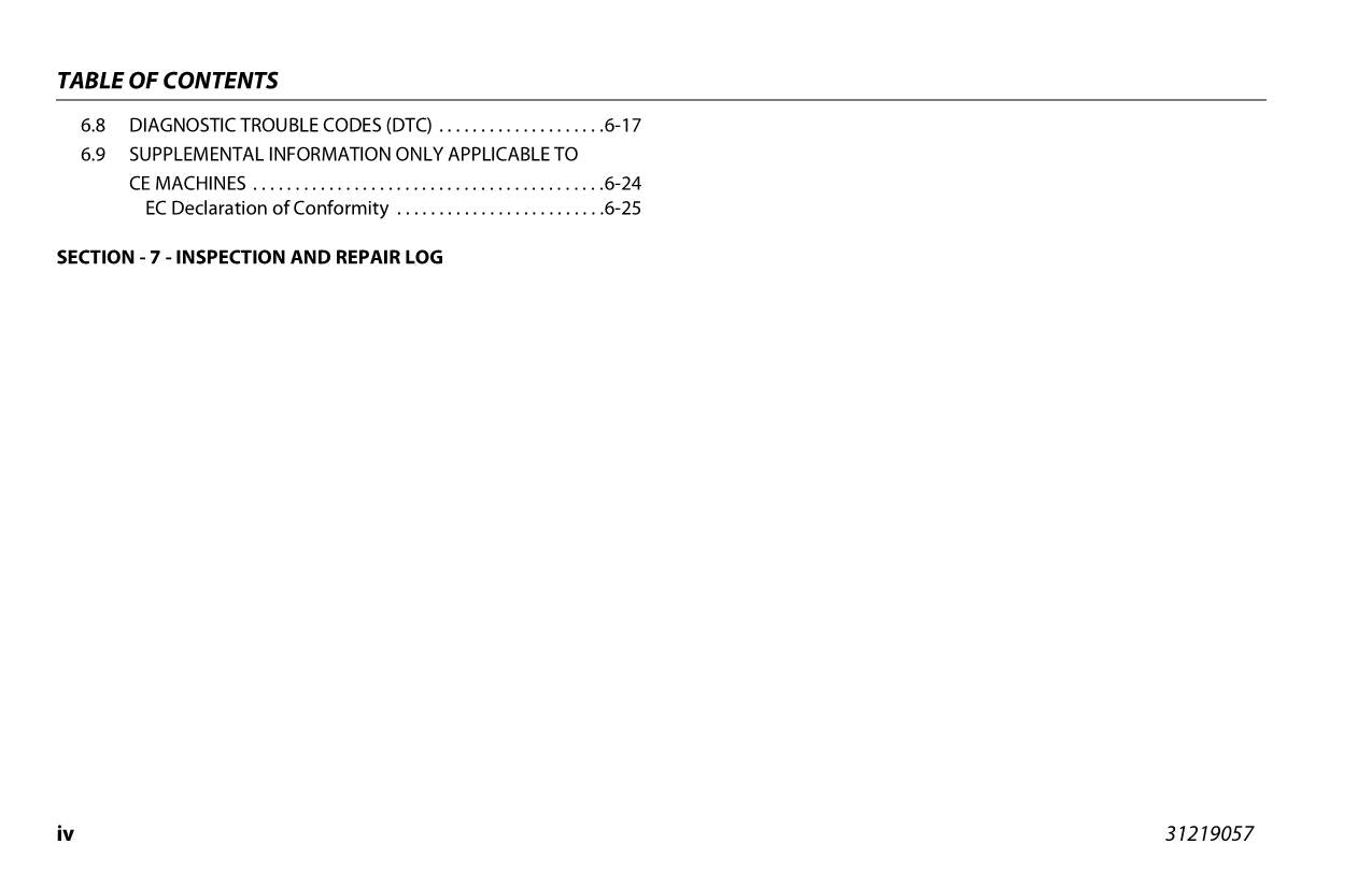 JLG ES2632 ES3246 Scissor Lift Maintenance Operation Operators Manual 31219057