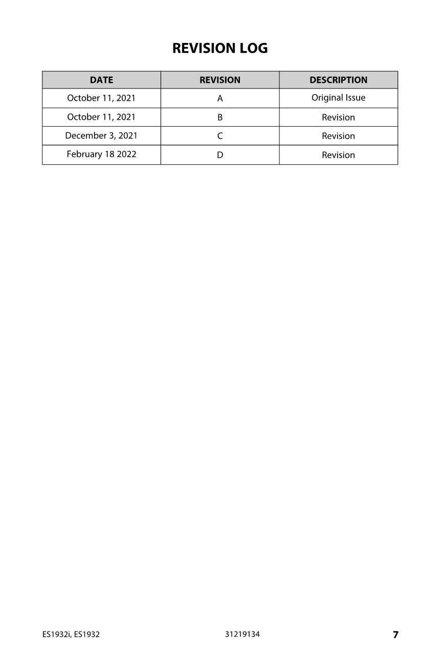 JLG ES1932 ES1932i Scissor Lift Maintenance Operation Operators Manual 31219134