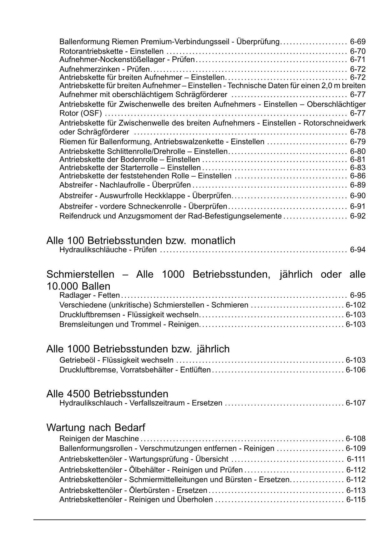 New Holland ROLL-BELT 150 180 Rundballenpresse Betriebsanleitung