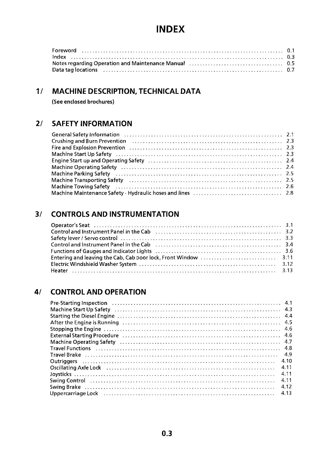 Liebherr A902 Litronic Excavator Operators manual