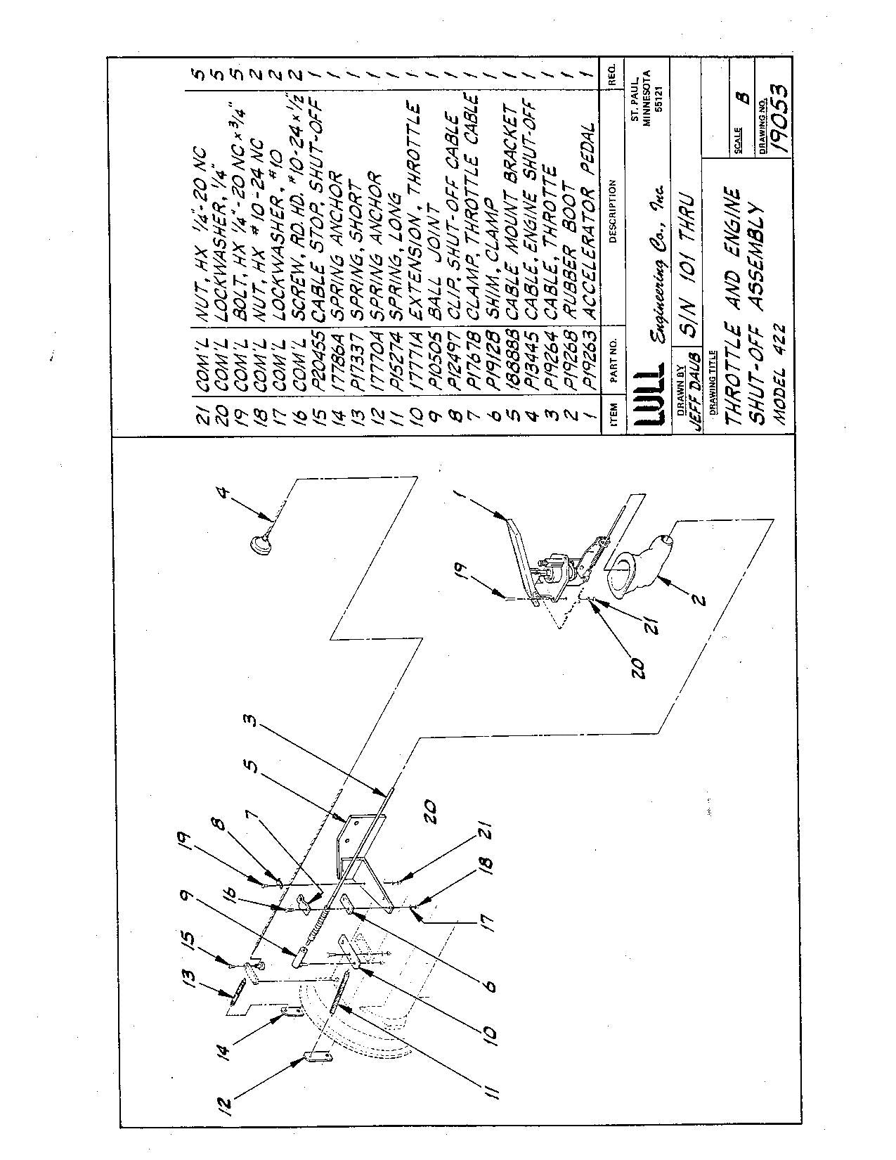 JLG 422 Telehandler Parts Catalog Manual