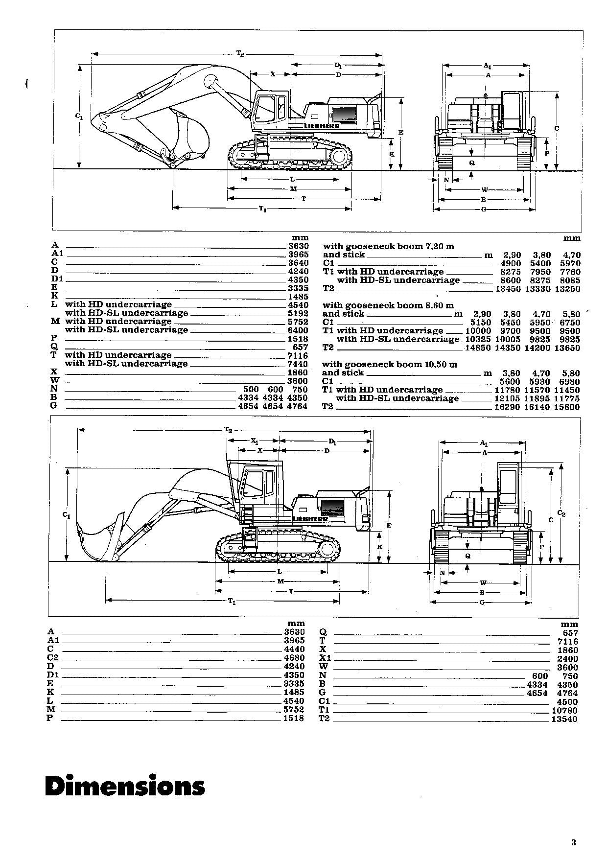 Liebherr R974 B Litronic Excavator Operators manual serial 408/1001