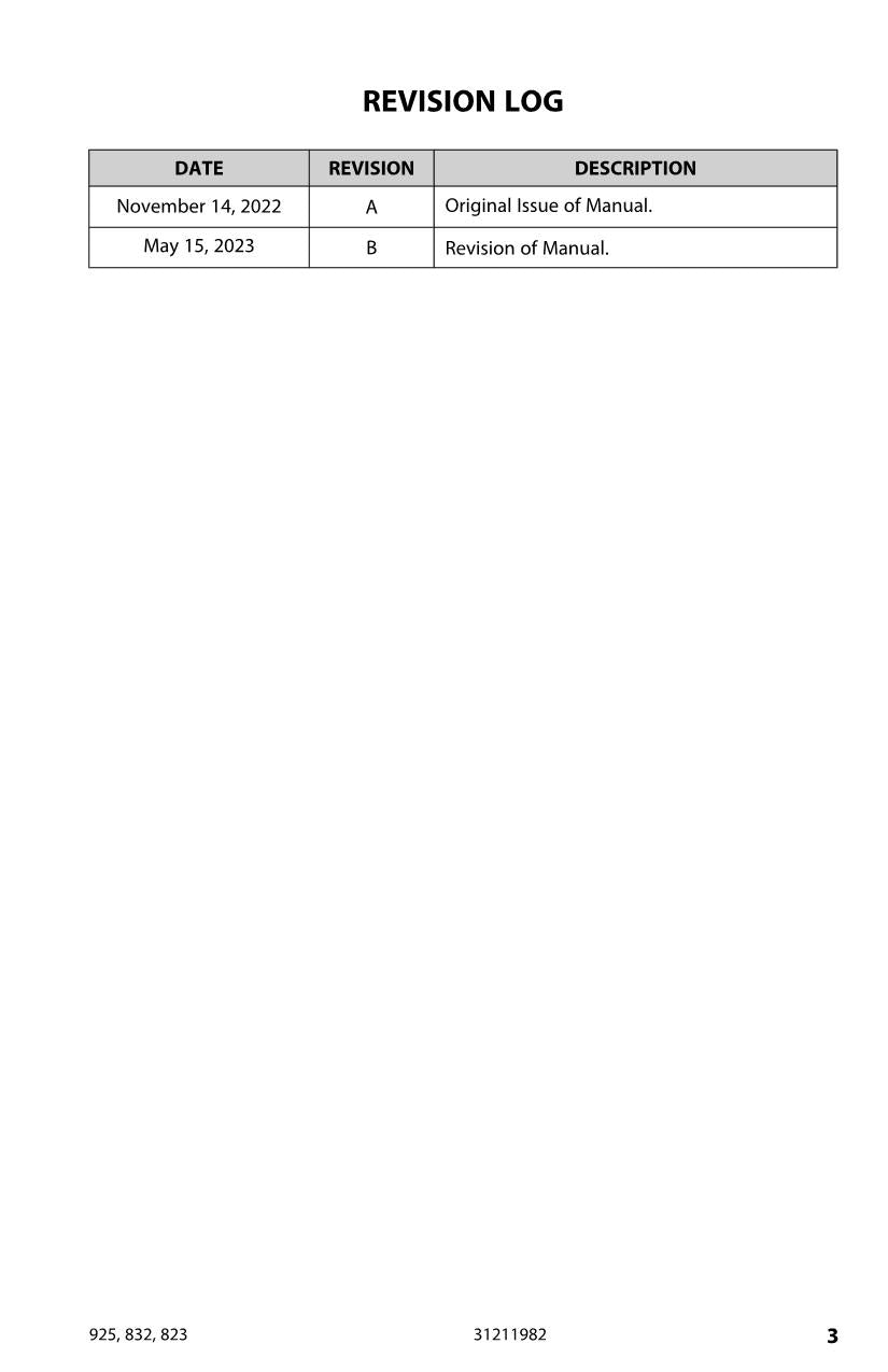 JLG 823 832 925 Telehandler Maintenance Operation Operators Manual 31211982