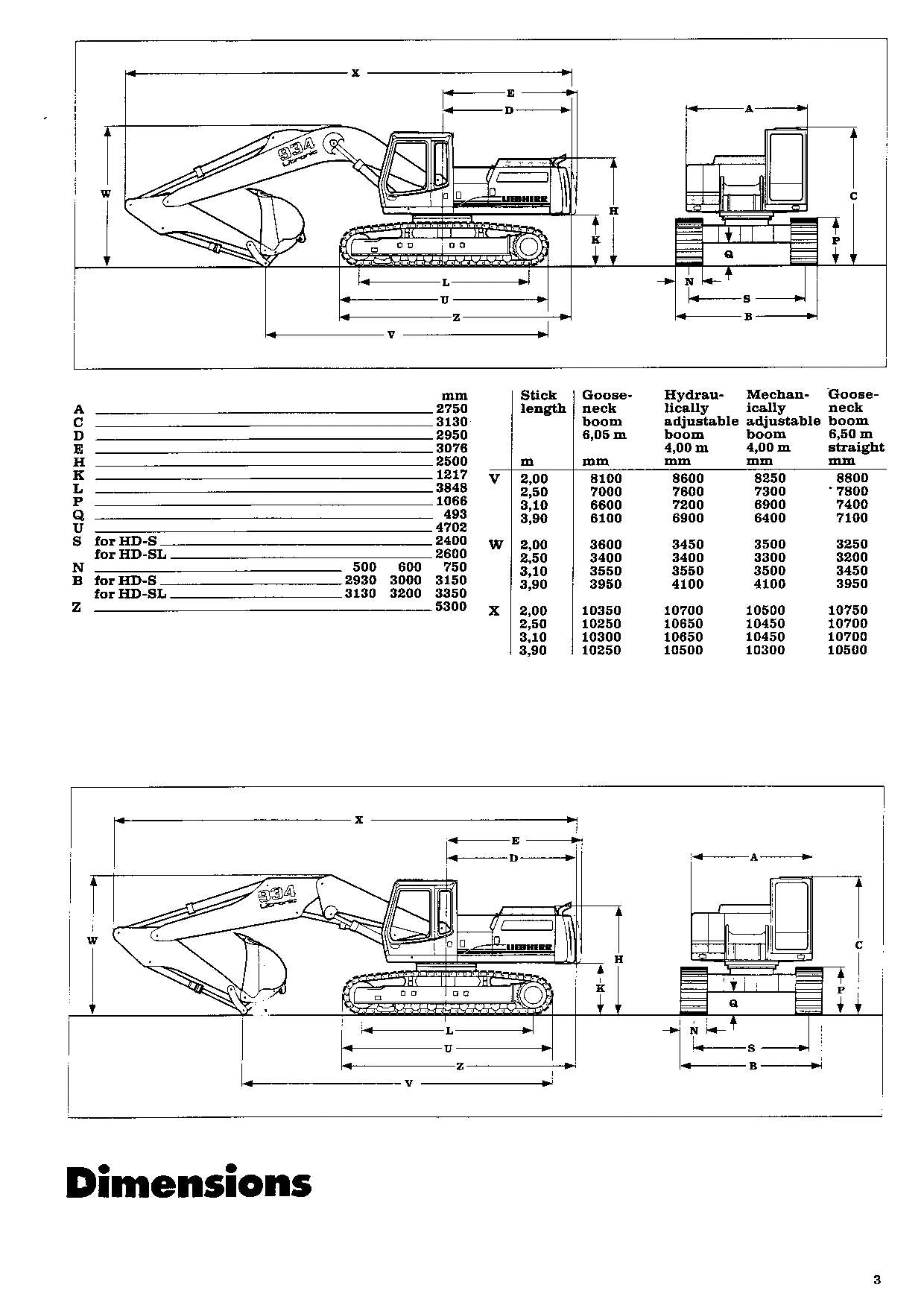 Liebherr R934 Litronic Excavator Operators manual serial 5001