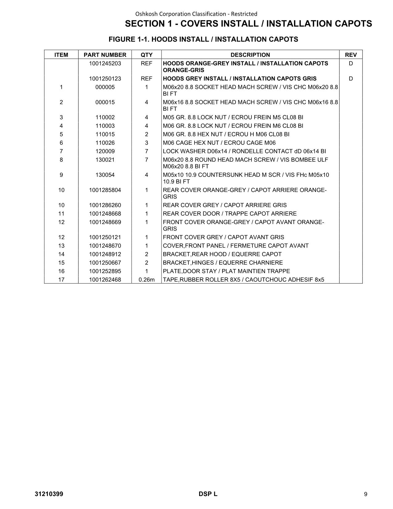 JLG DSP L Vertical Mast Parts Catalog Manual Multi language