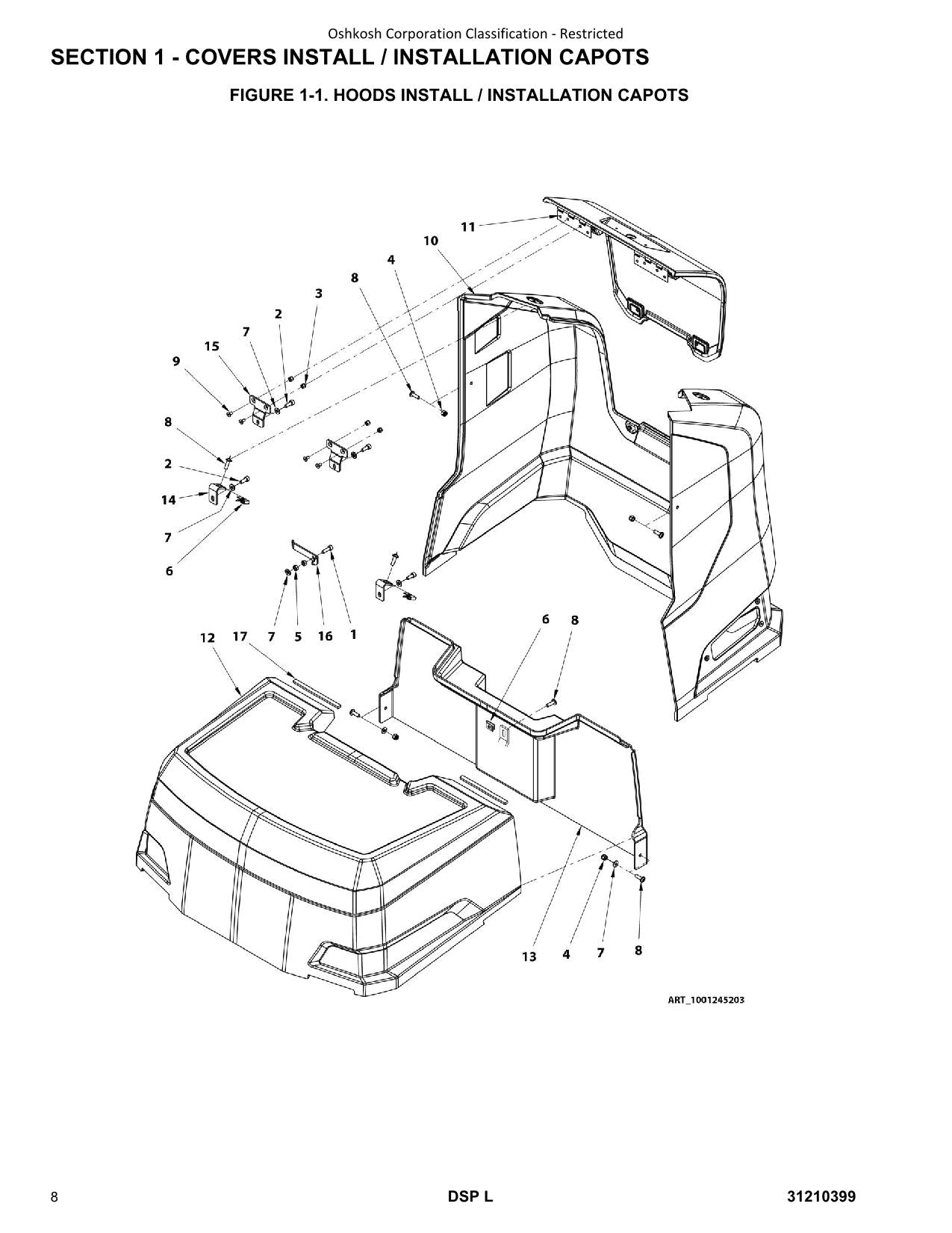 JLG DSP L Vertical Mast Parts Catalog Manual Multi language