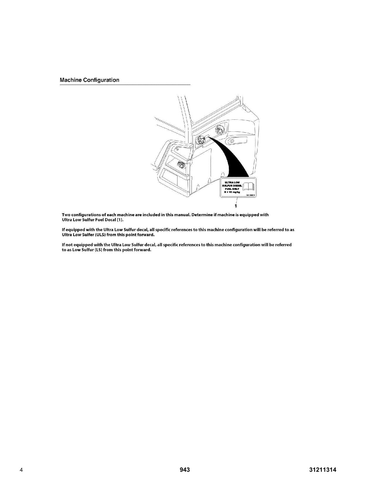 JLG 943 Telehandler Parts Catalog Manual Prior to 0160101057