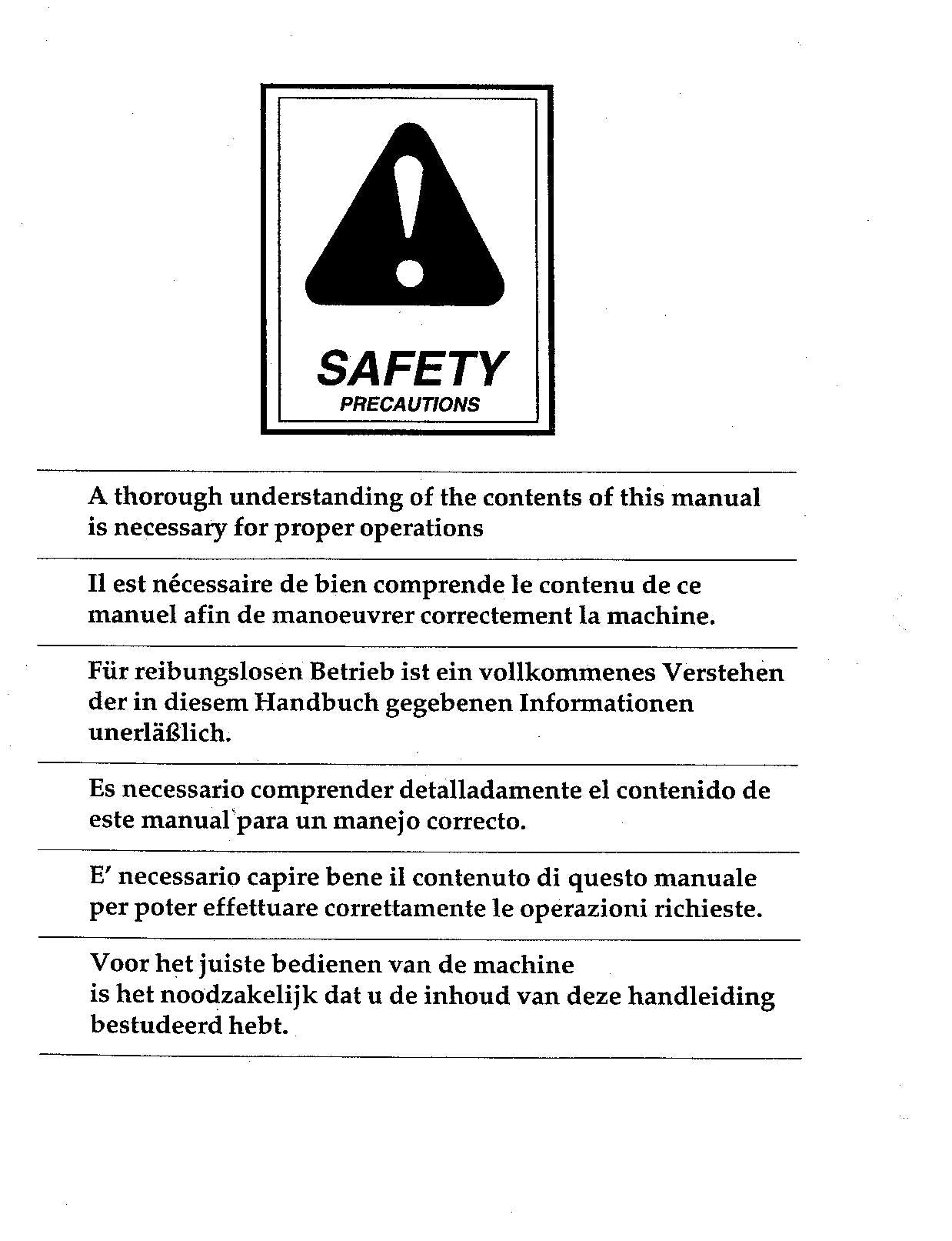 JLG 100HX 120HX 150HAX 30e 35e 40e 45e 50HT Operation Boom Lift Operators Manual