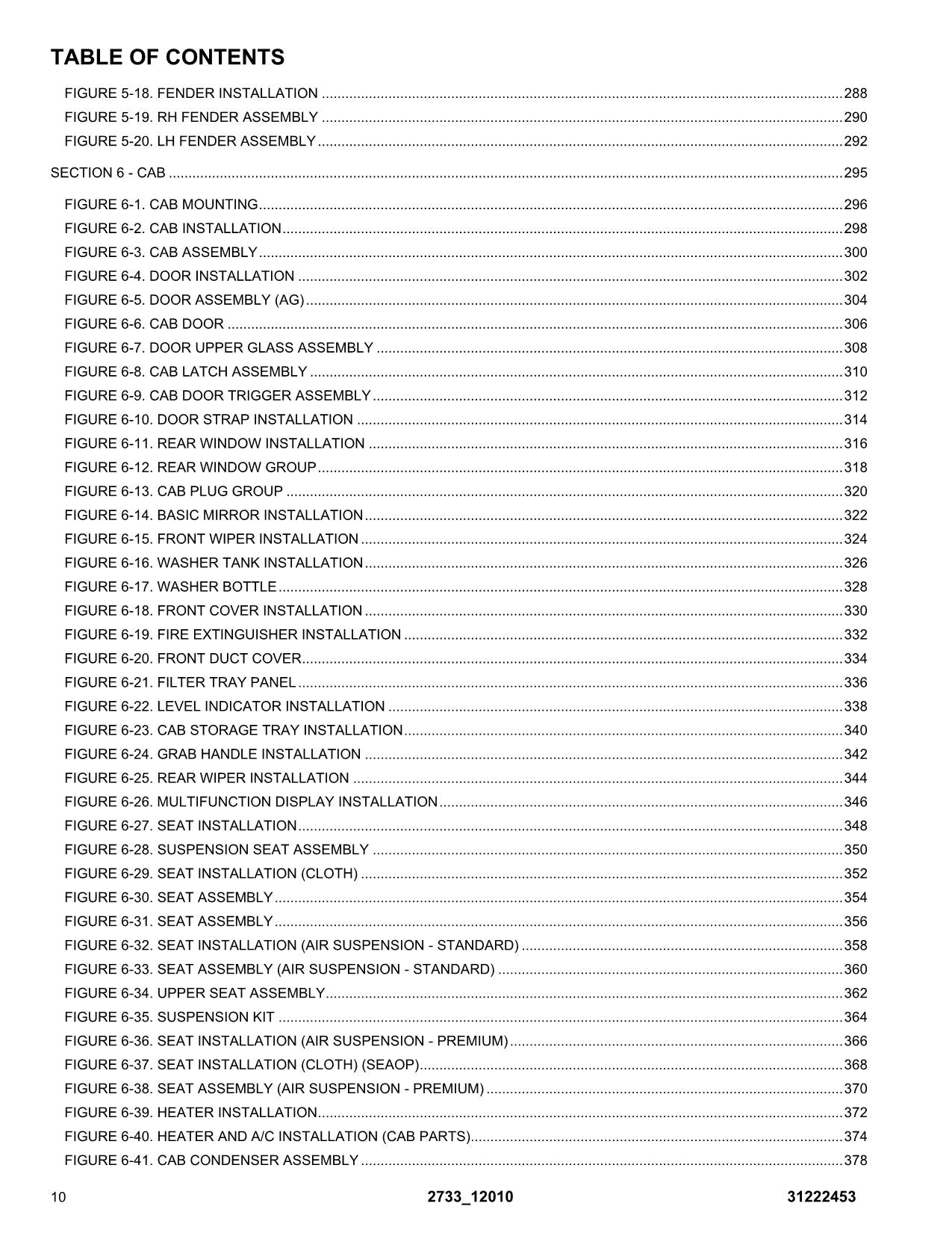 JLG 12010 2733 Telehandler Parts Catalog Manual