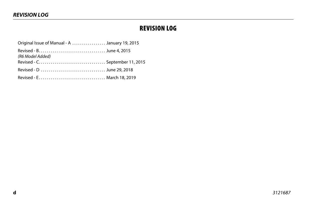 JLG R10 R6 Scissor Lift Maintenance Operation Operators Manual