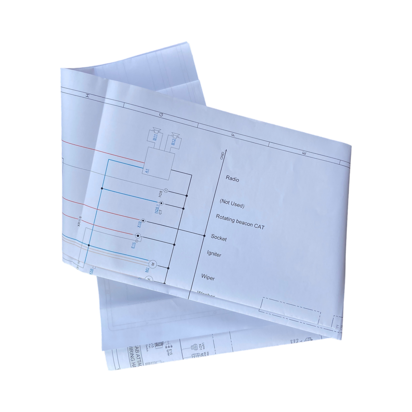 Caterpillar 216B 216B2 226B 226B2 232B 232B2 Loader Elec Schematic Service Manual