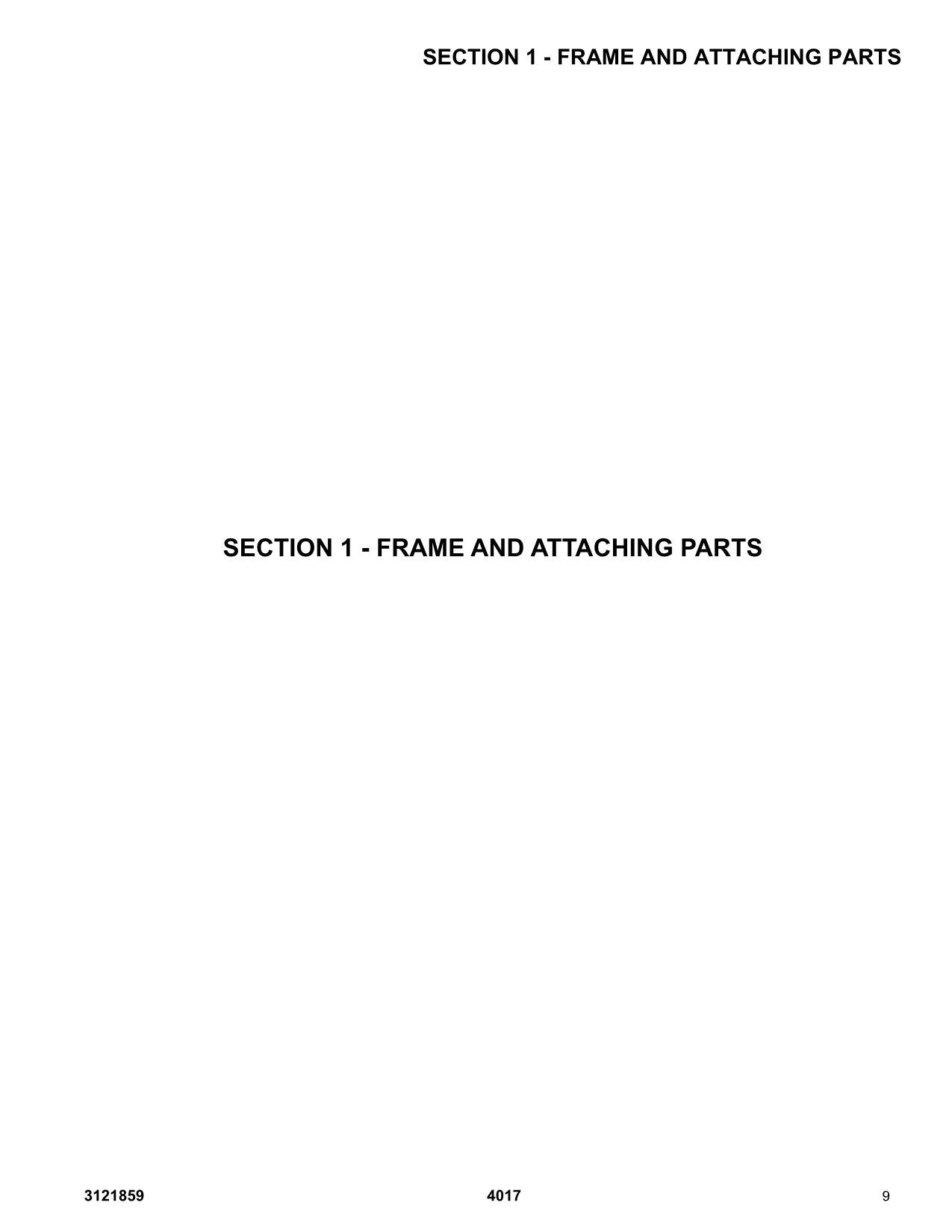 JLG 4017 Telehandler  Parts Catalog Manual