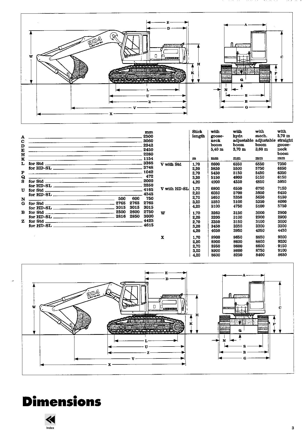 Liebherr R904 Litronic Excavator Operators manual serial 6370