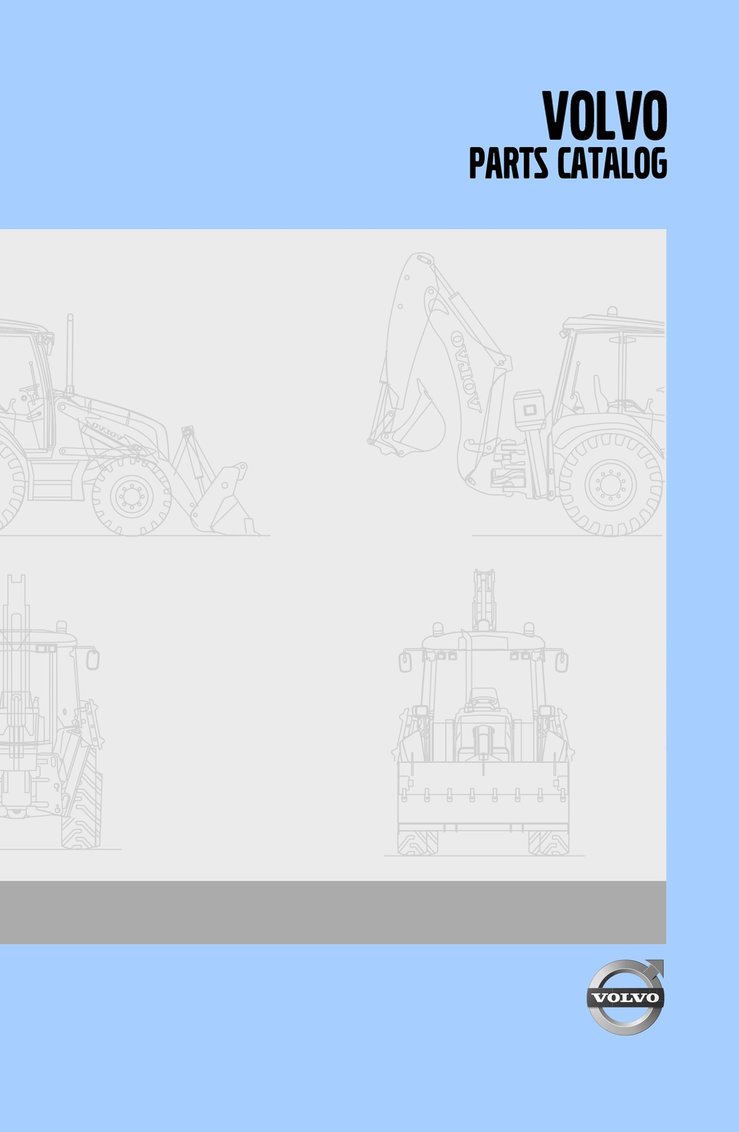 VOLVO EW180 EXCAVATOR Parts Catalog Hard Copy Manual