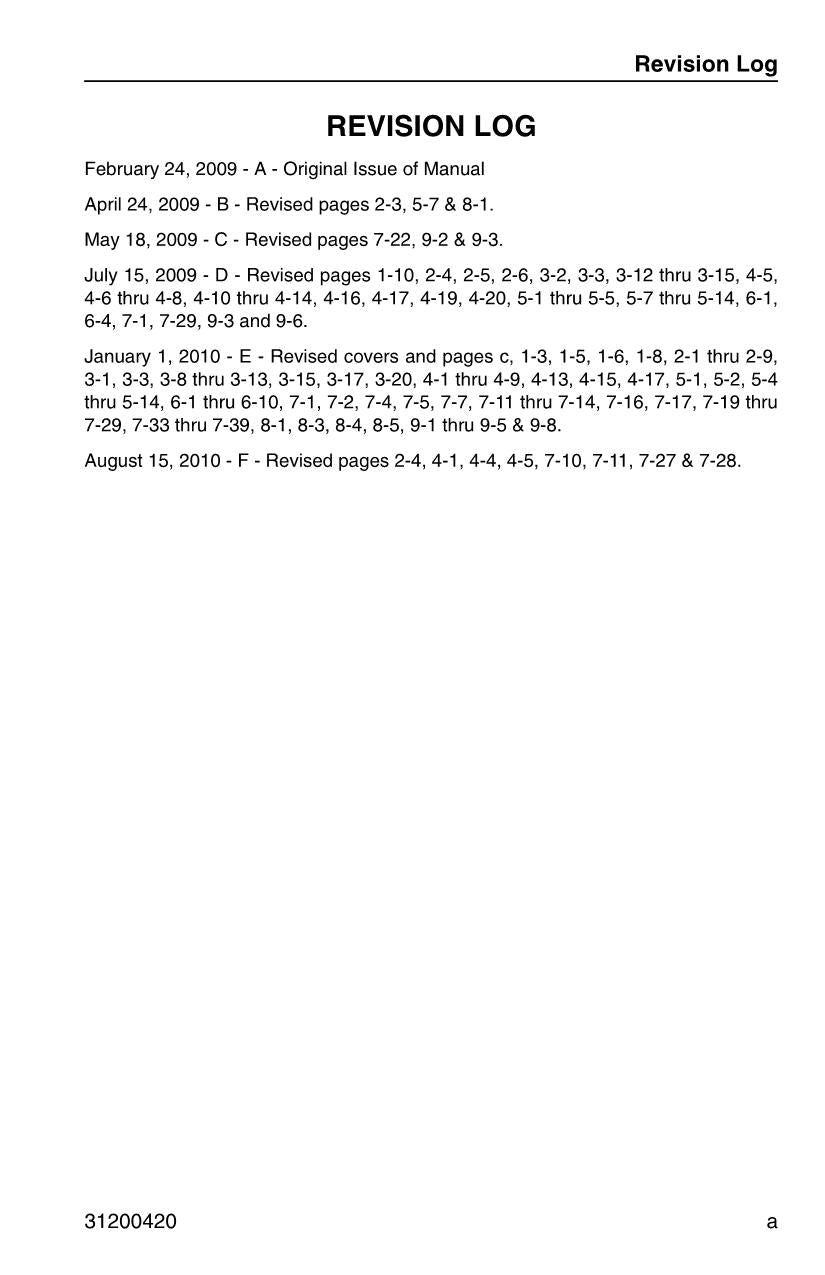 JLG EIRV Telehandler Maintenance Operation Operators Manual