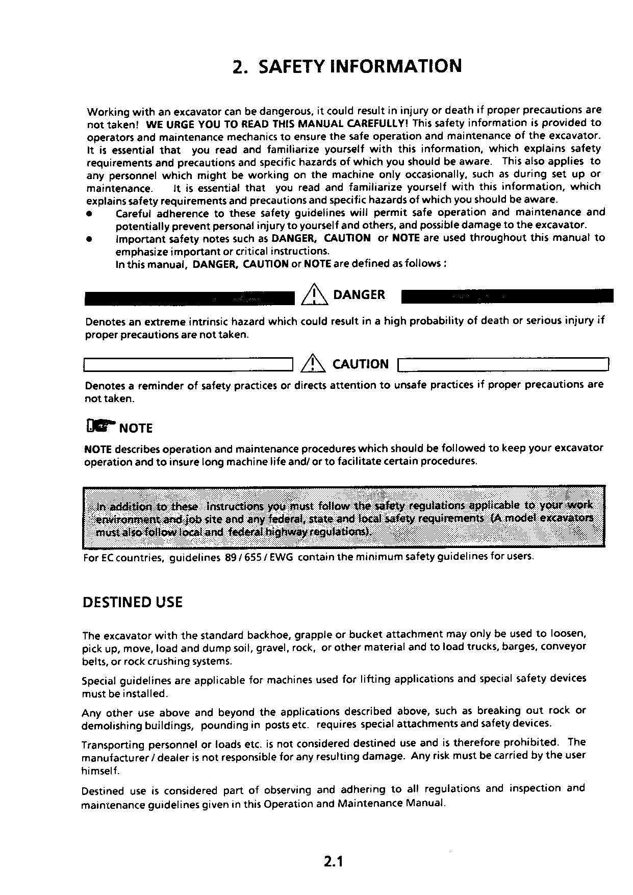 Liebherr R900 Litronic Excavator Operators manual serial 368/3001