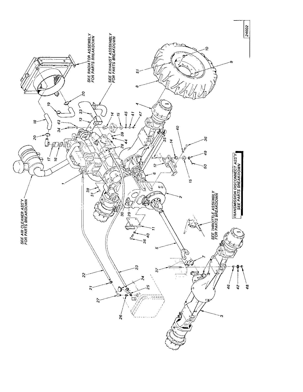 JLG LULL 1044 Telehandler Parts Catalog Manual