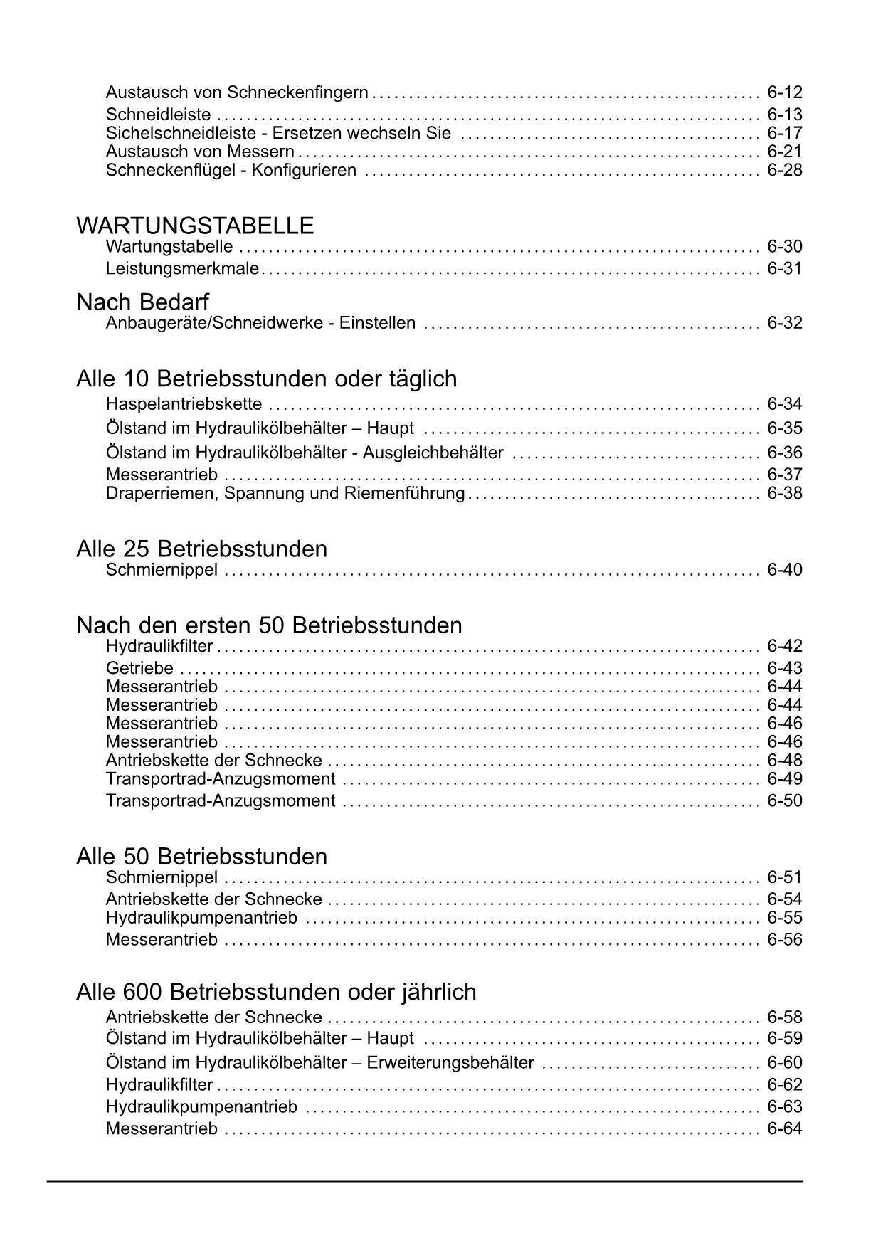 New Holland 8230 8235 8240 8245 Mähdrescher Betriebsanleitung