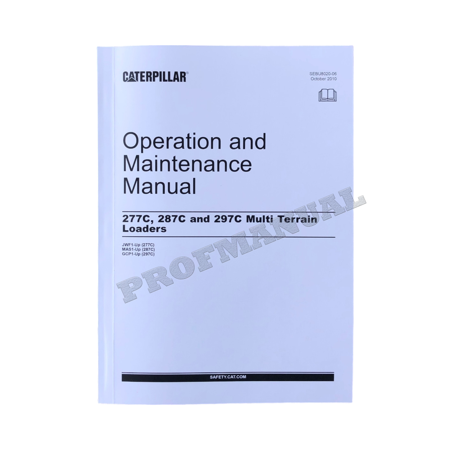 CATERPILLAR CAT 277C 287C 297C MULTI TERRAIN LOADER OPERATORS MANUAL