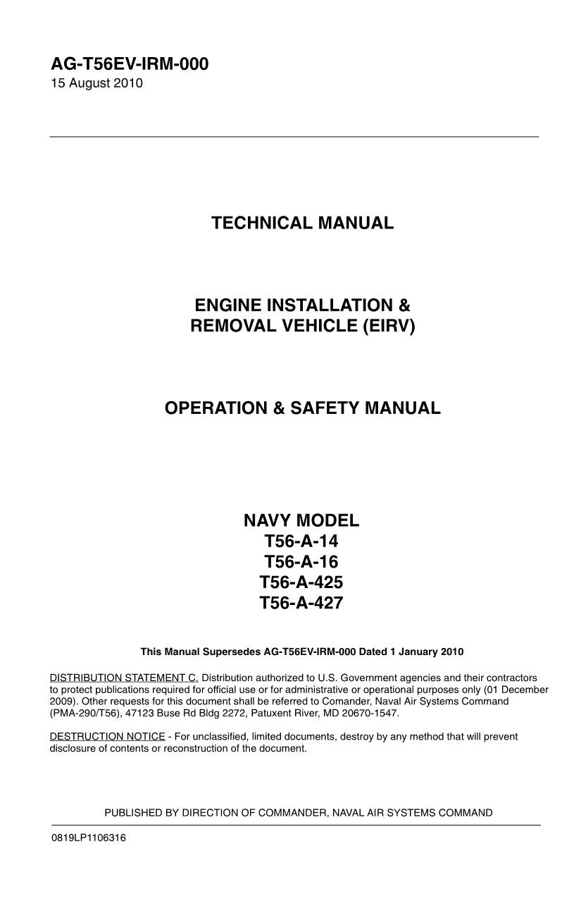 JLG EIRV Telehandler Maintenance Operation Operators Manual