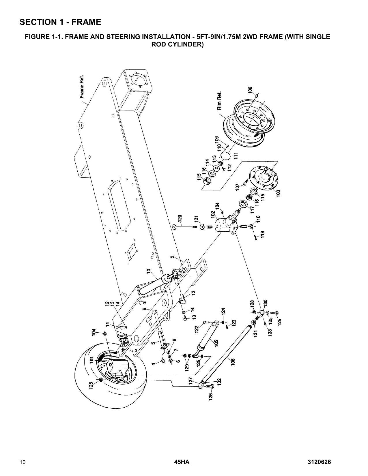 JLG 45HA Boom Lift Parts Catalog Manual 3120626