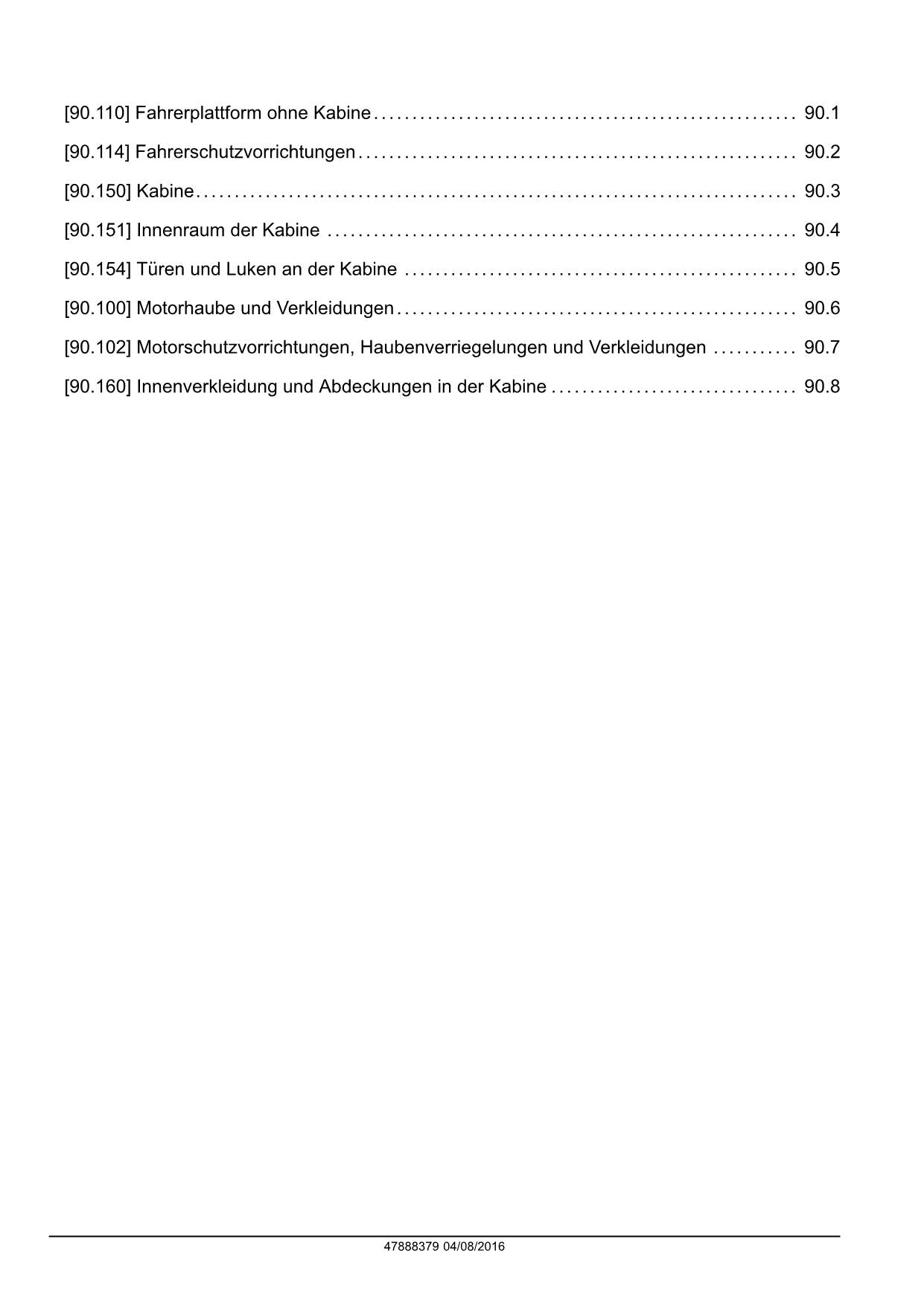 NEW HOLLAND T4.75V T4.85N T4.85V T4.95N T4.95V TRAKTOR REPARATURHANDBUCH