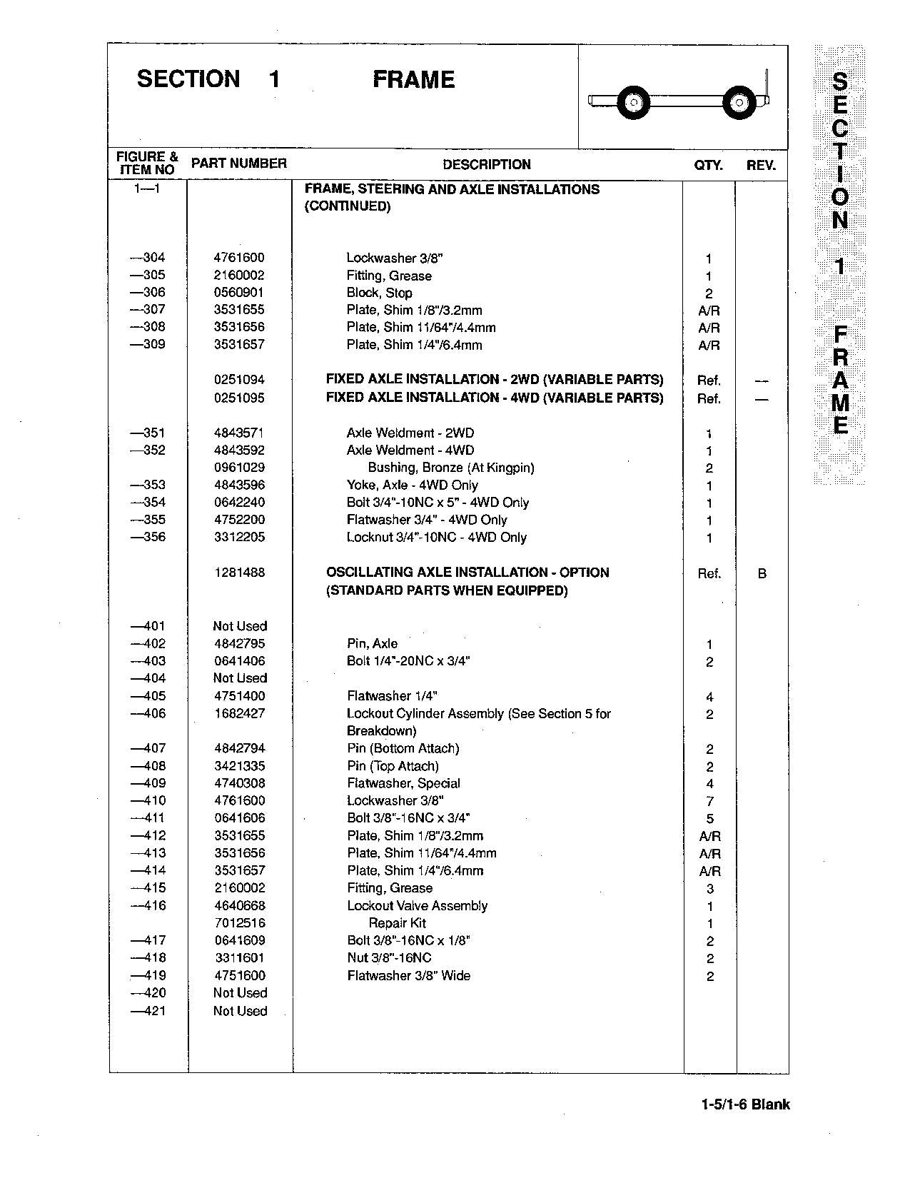 JLG CM25RT CM33RT CM40RT Scissor Lift Parts Catalog Manual