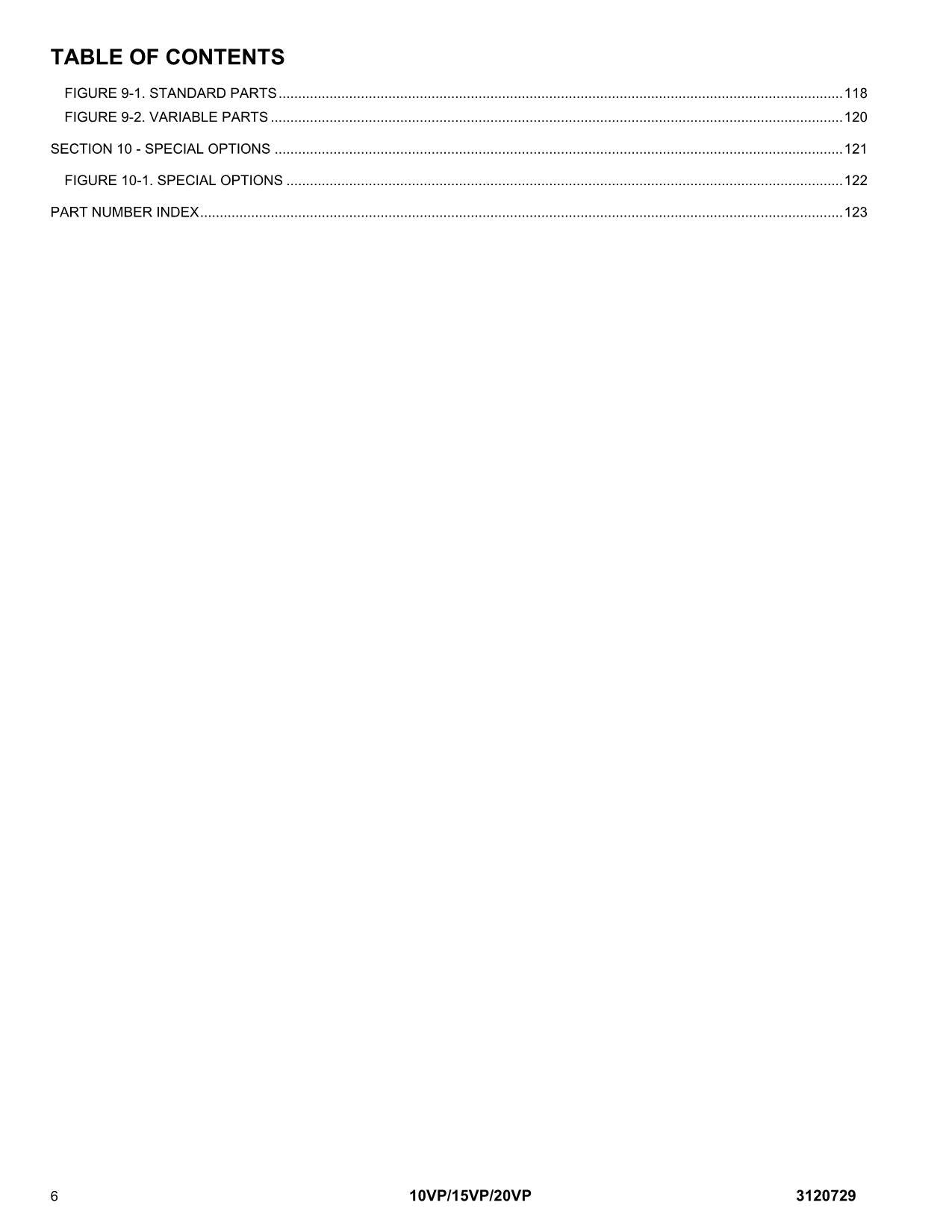 JLG 10VP 15VP 20VP Vertical Mast Parts Catalog Manual