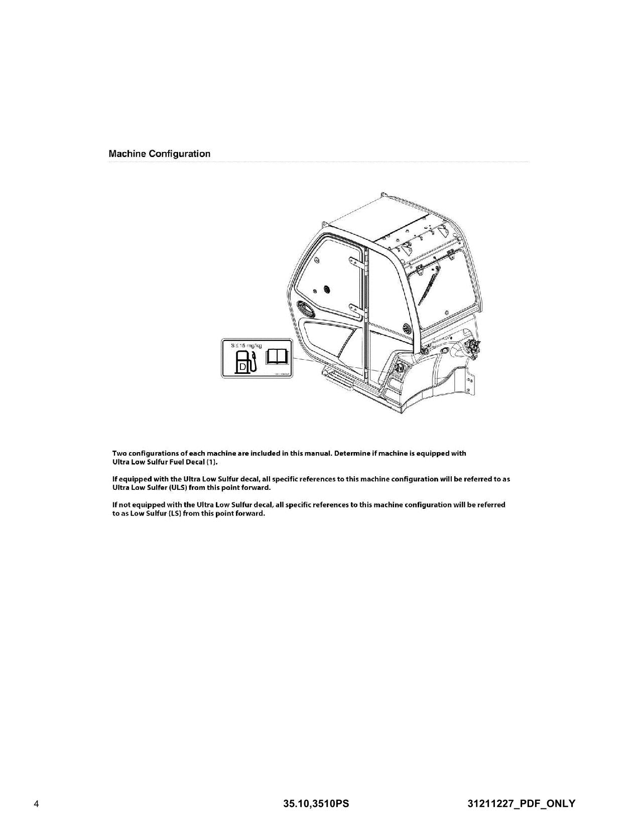 JLG 35.10 3510PS Telehandler Parts Catalog Manual