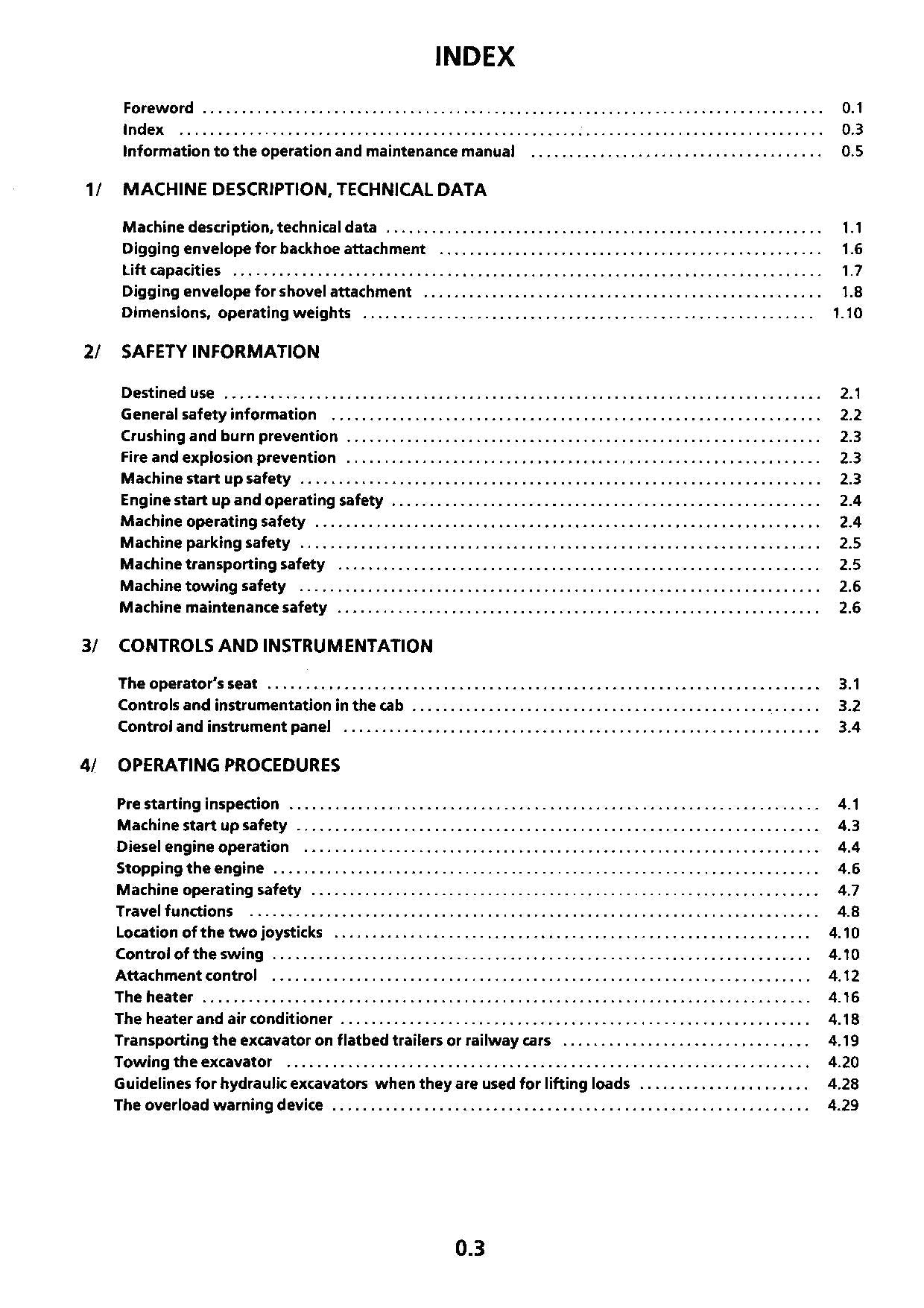 Liebherr R974 B Litronic Excavator Operators manual serial 408/1001