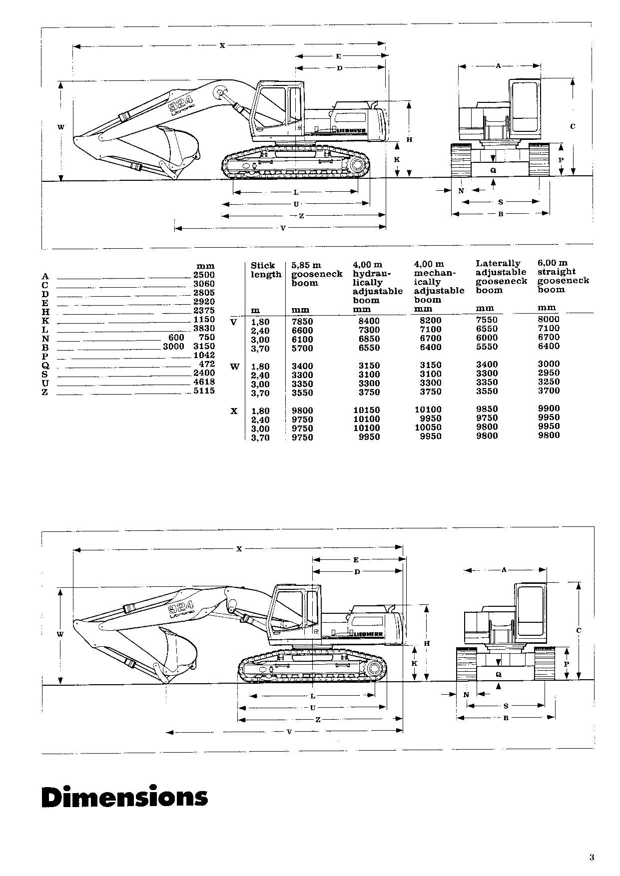 Liebherr R924 Litronic Excavator Operators manual serial 6001