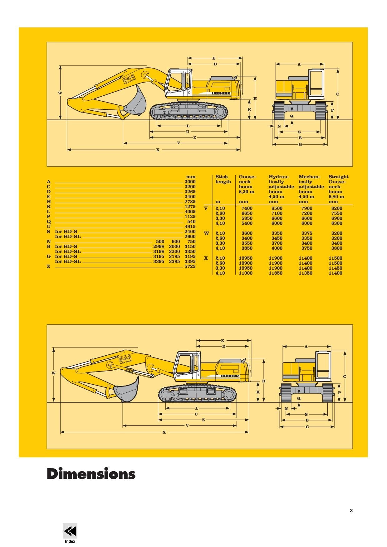 Liebherr R944 B Litronic Excavator Operators manual serial 17227