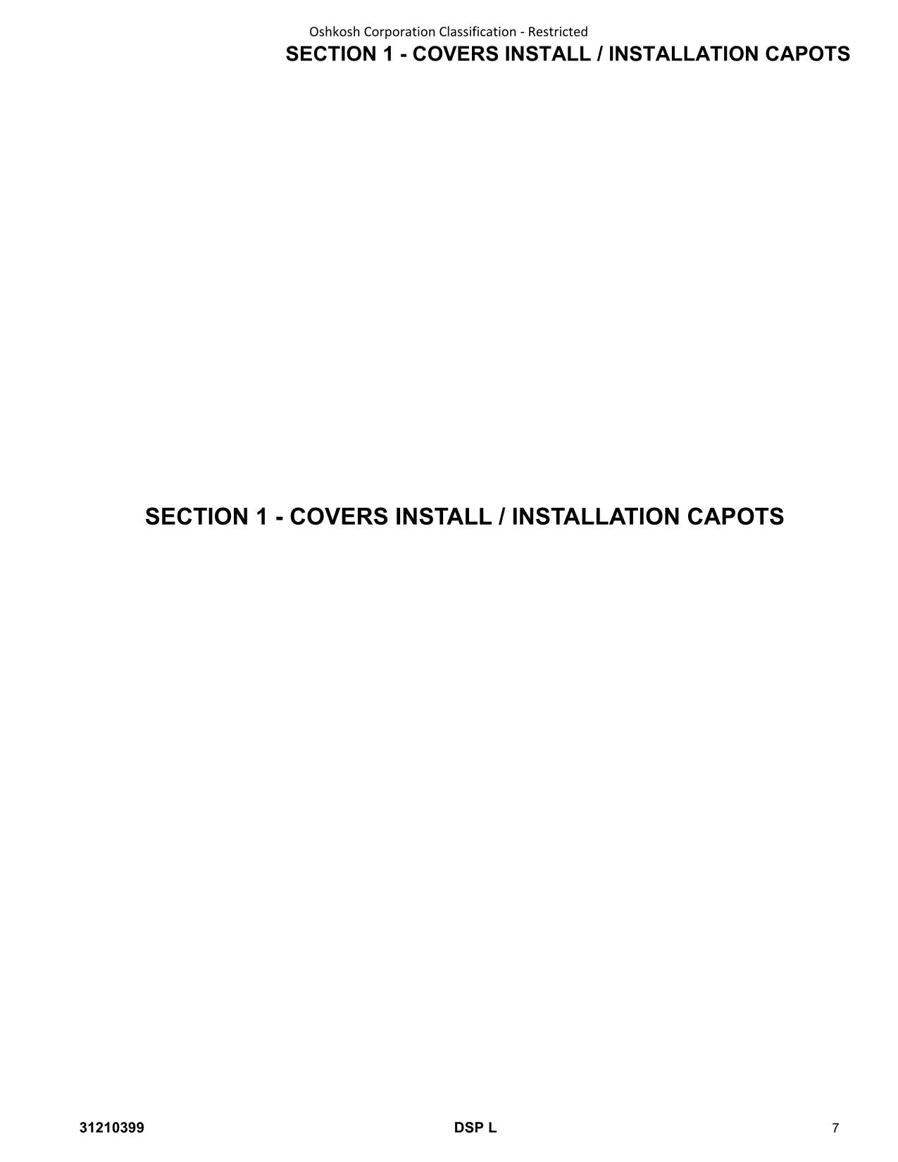 JLG DSP L Vertical Mast Parts Catalog Manual Multi language