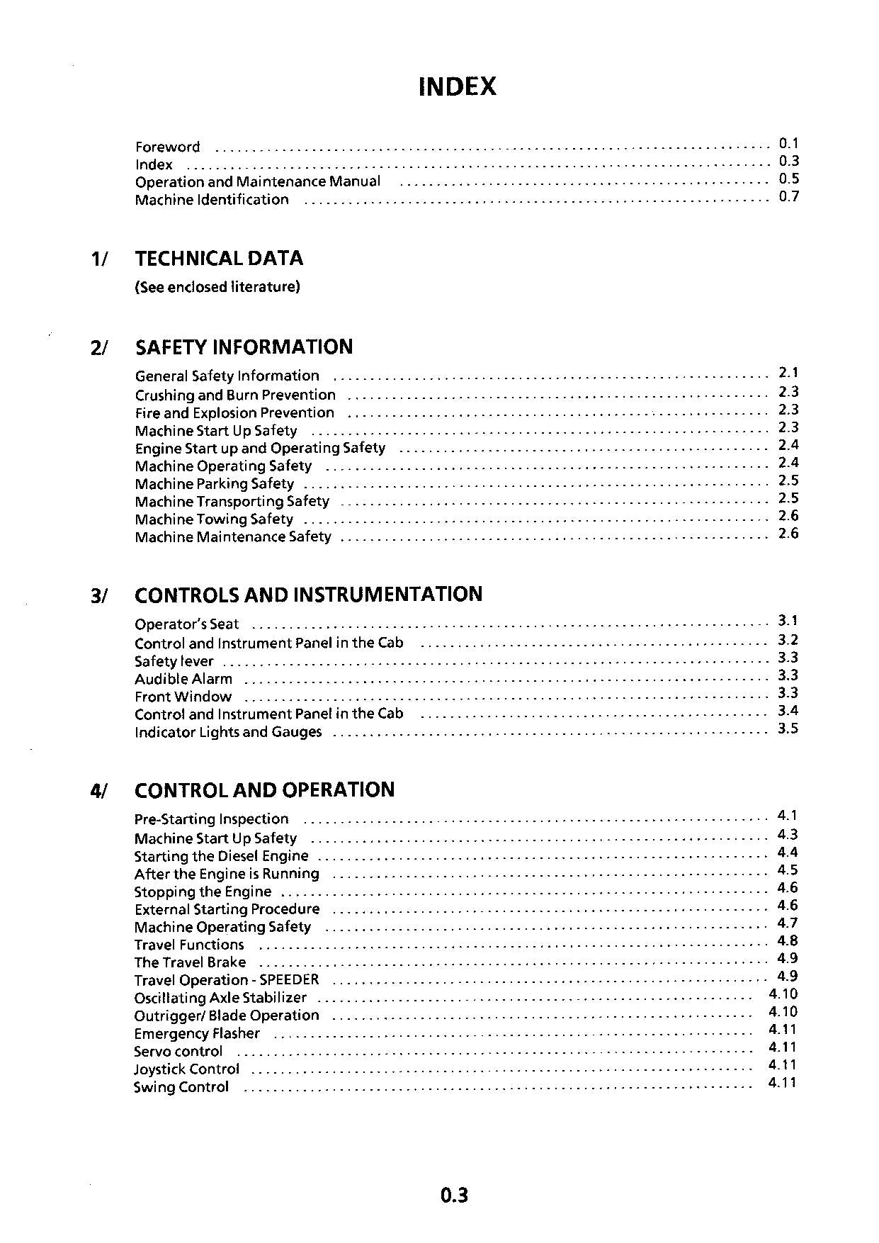 Liebherr A900  Litronic Excavator  Operators manual serial 101