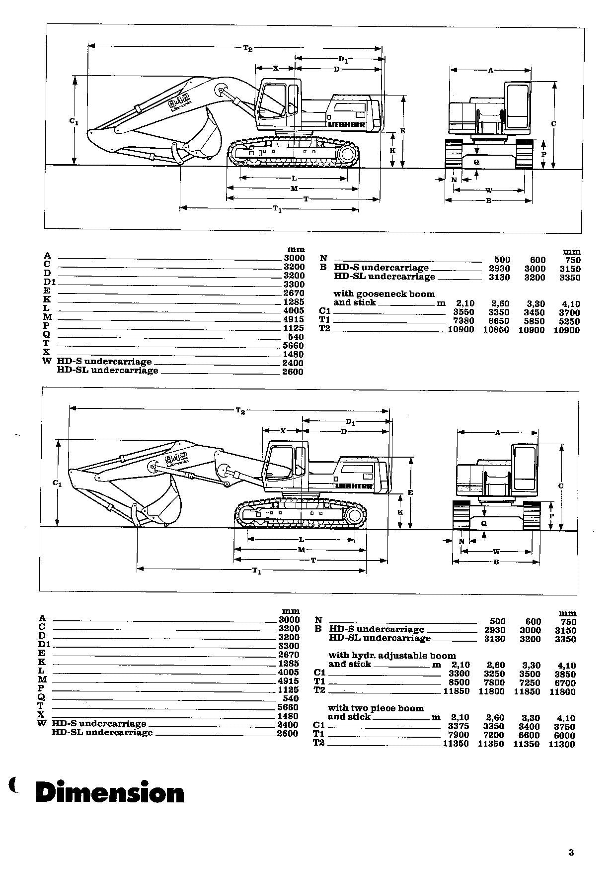 Liebherr R942 Litronic Excavator Operators manual serial 4001