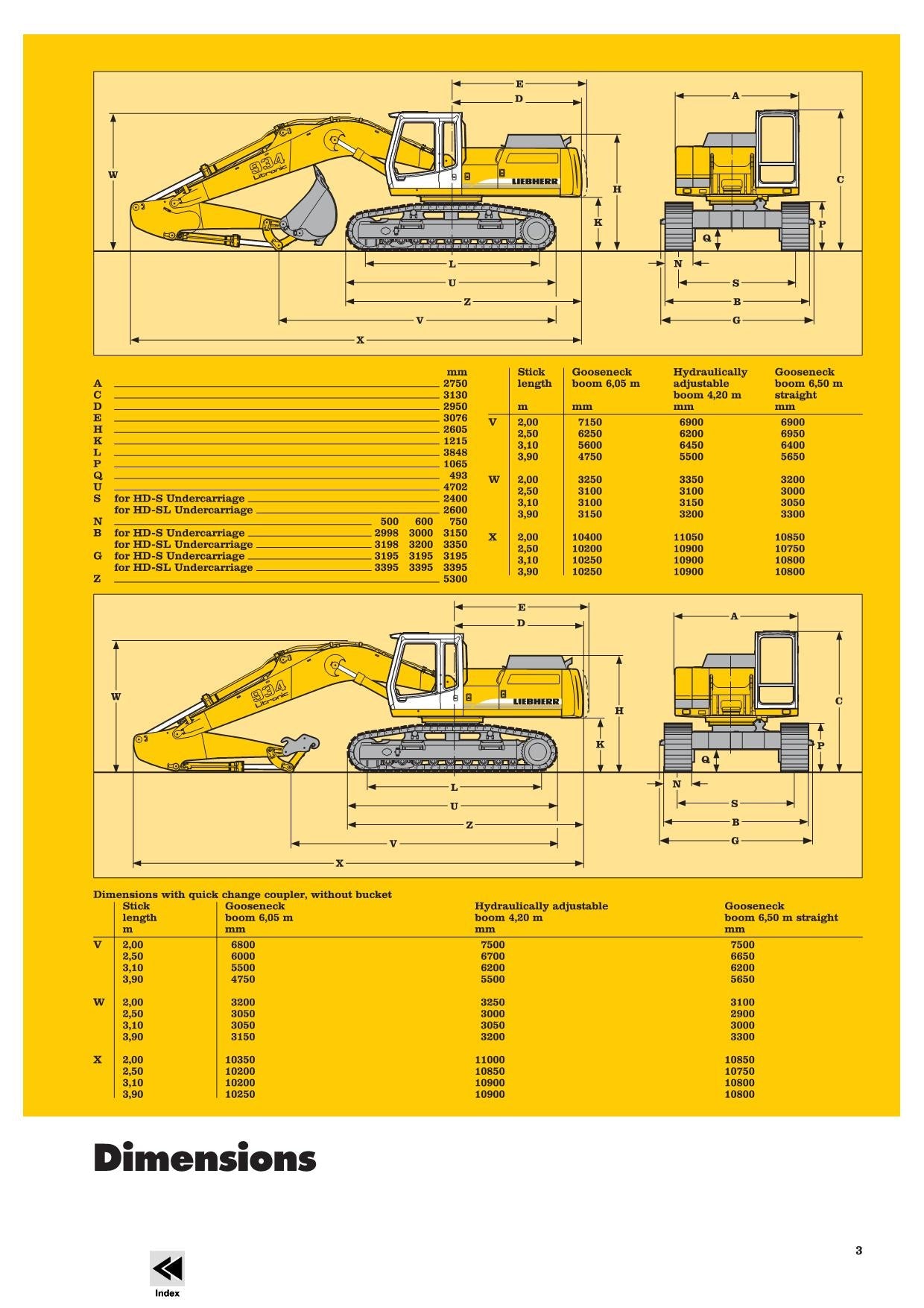 Liebherr R934 B Litronic Excavator Operators manual serial 1074