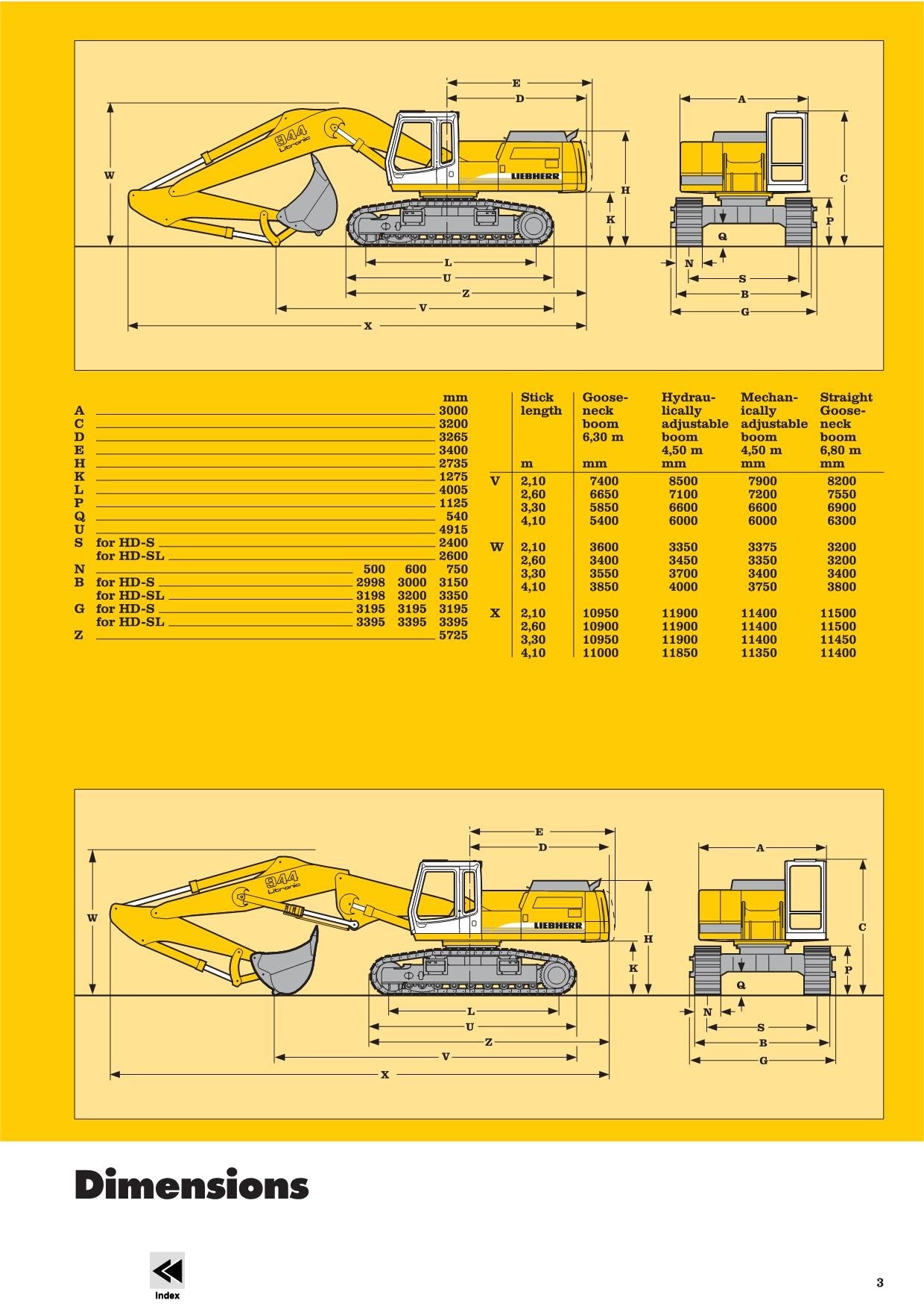 Liebherr R944 B Litronic Excavator Operators manual serial 14612