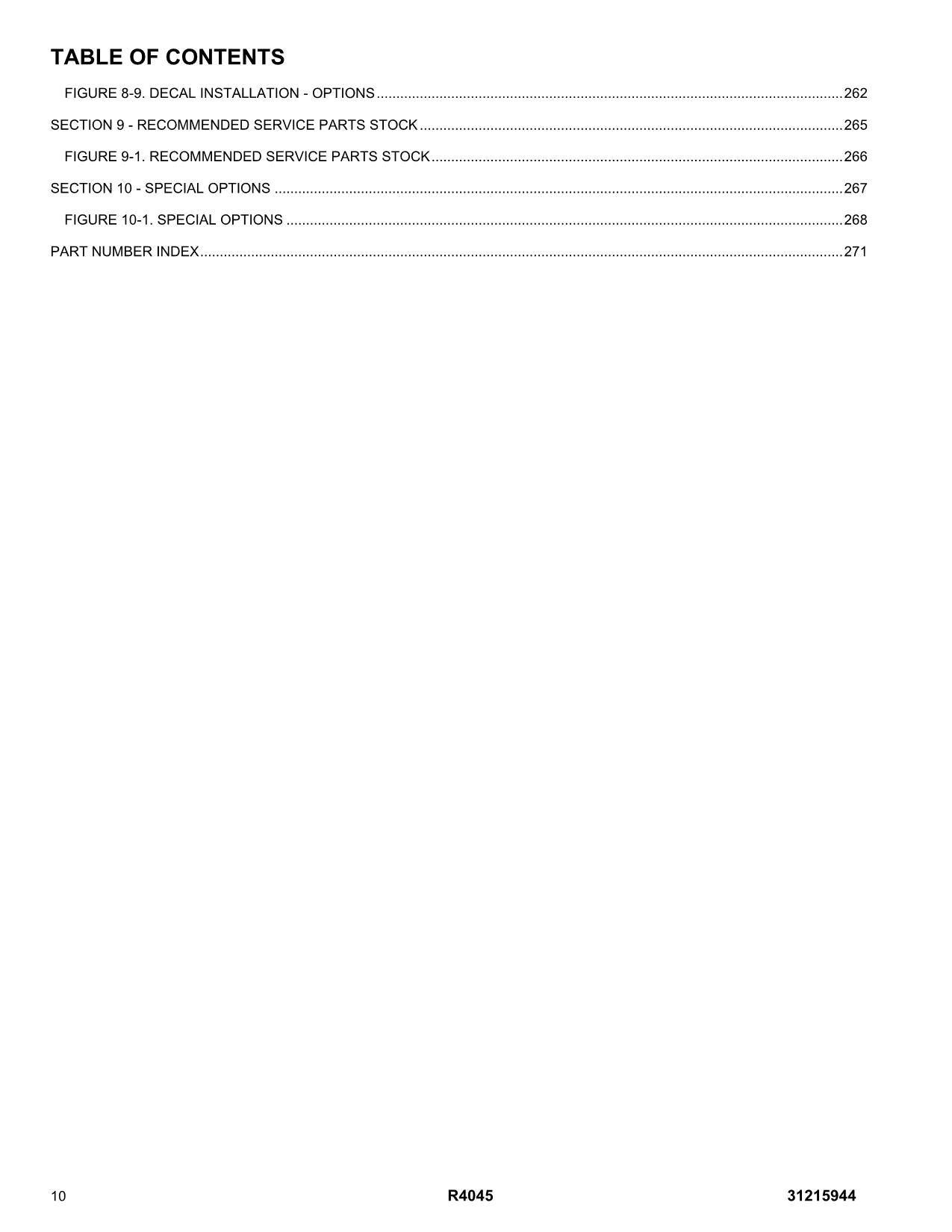 JLG  R4045 Scissor Lift Parts Catalog Manual