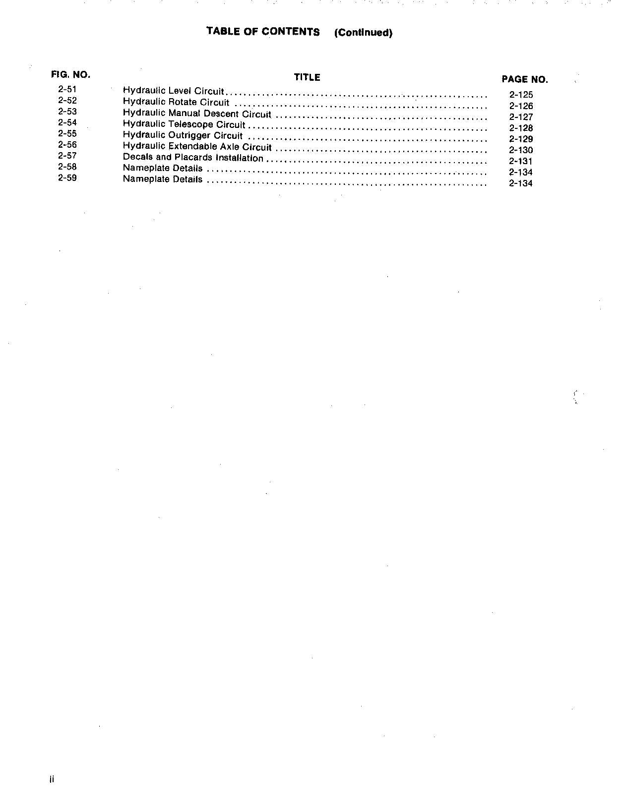 JLG 80F Boom Lift Parts Catalog Manual