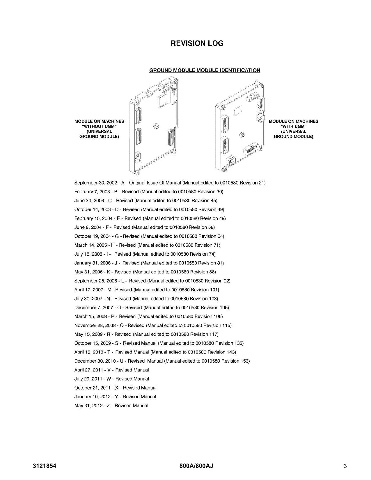 JLG 800A 800AJ Boom Lift Parts Catalog Hard Copy Manual