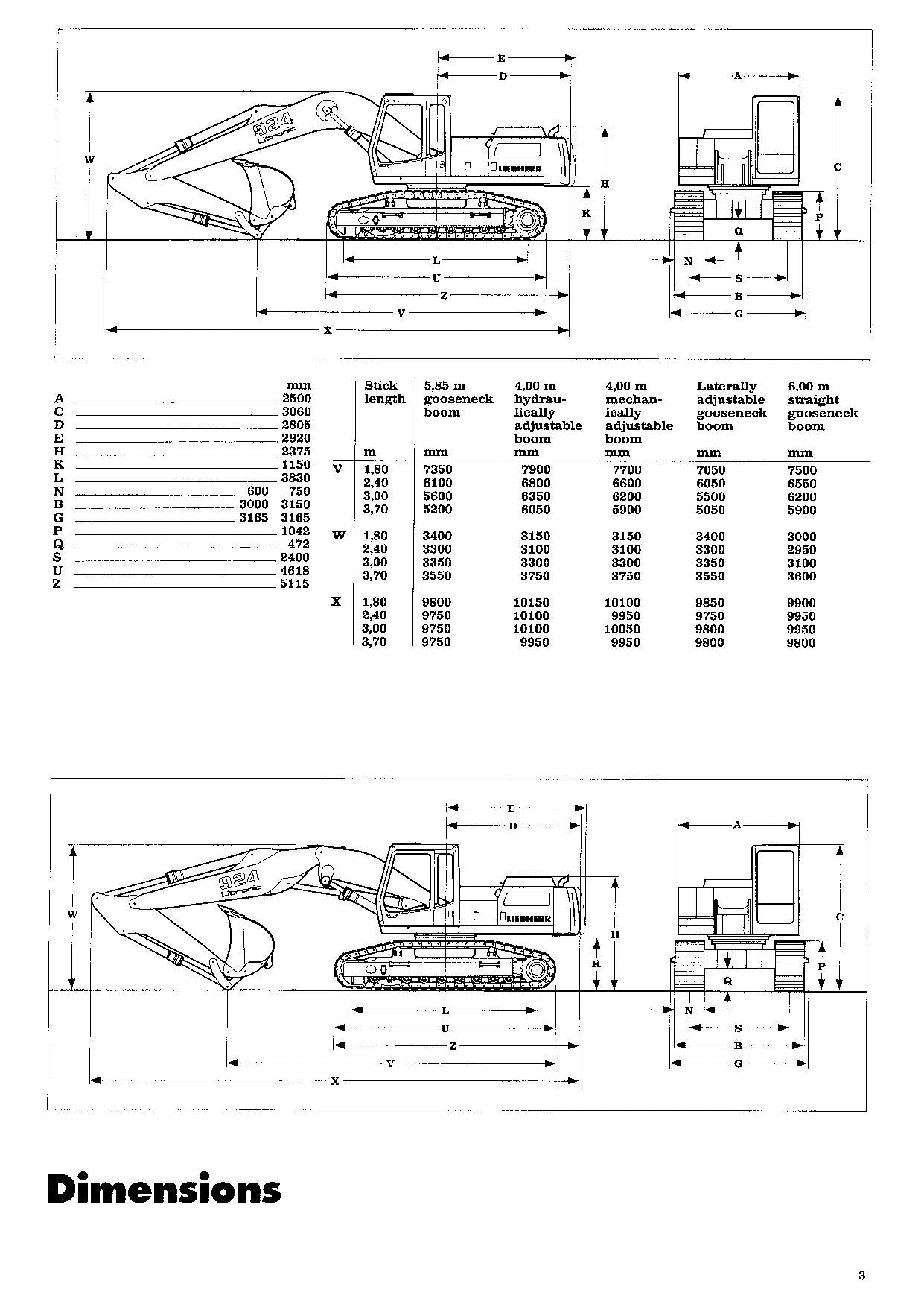 Liebherr R924 Litronic Excavator Operators manual serial 6400