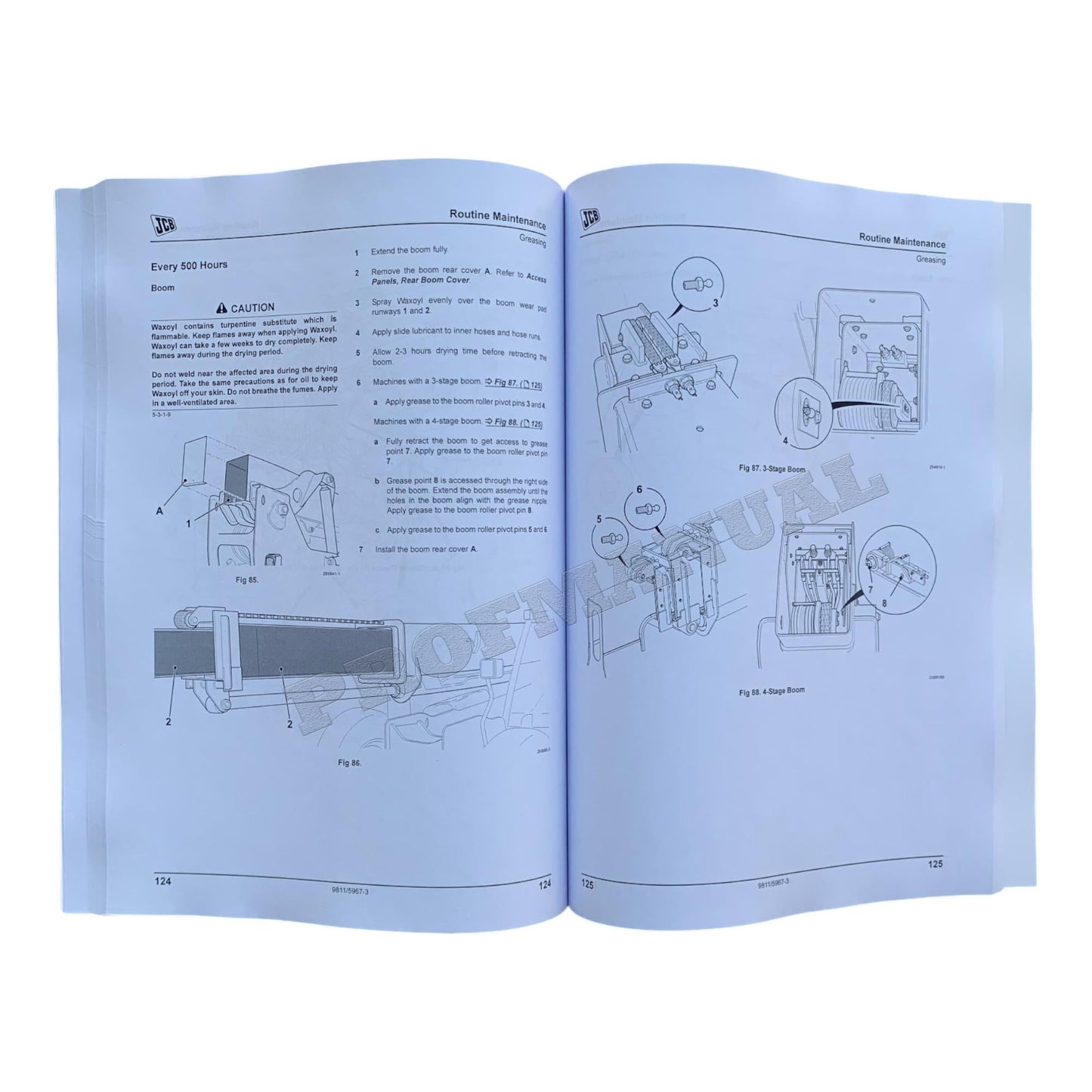 JCB 506-36 507-42 509-42 510-56 Telescopic Handler Operators Manual