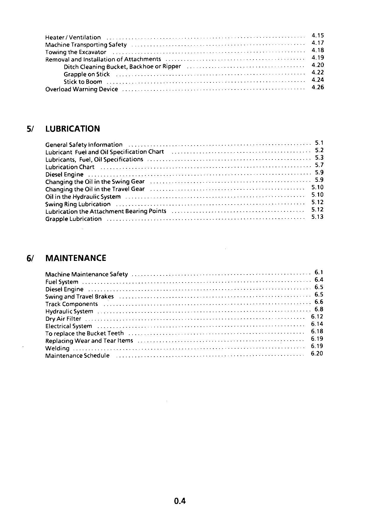 Liebherr R900 Litronic Excavator Operators manual serial 368/3001