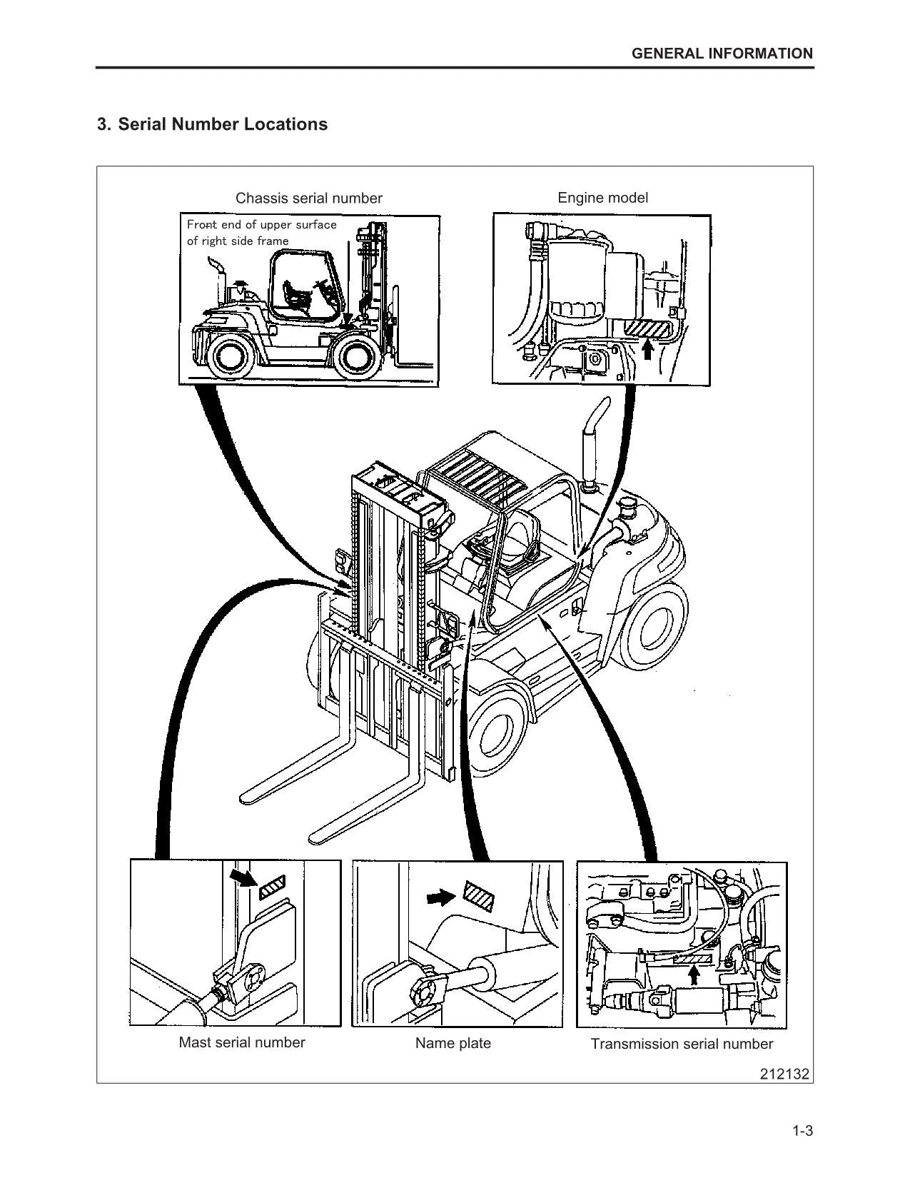 Caterpillar Lift Trucks DP80 DP90 Chassis Mast Option Service Manual