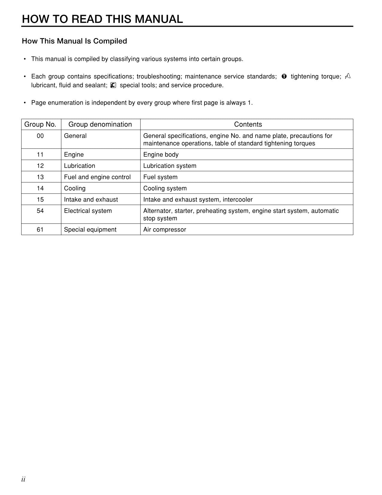 Caterpillar Lift Truck 6D16 Engine DP80 DP90 DP100 DP115 DP135 Service Manual