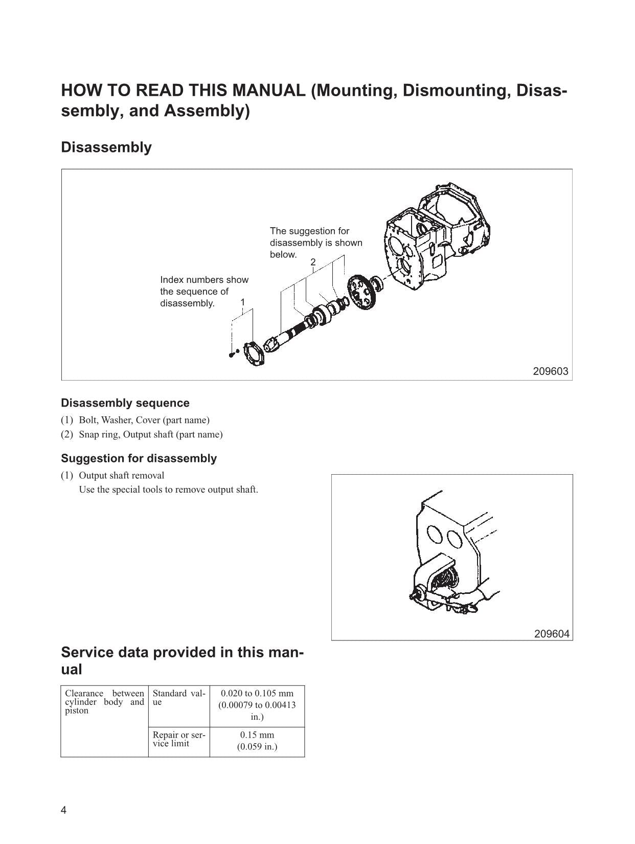 Caterpillar Lift Truck Forklift DP60 DP70 Service Manual Attachment